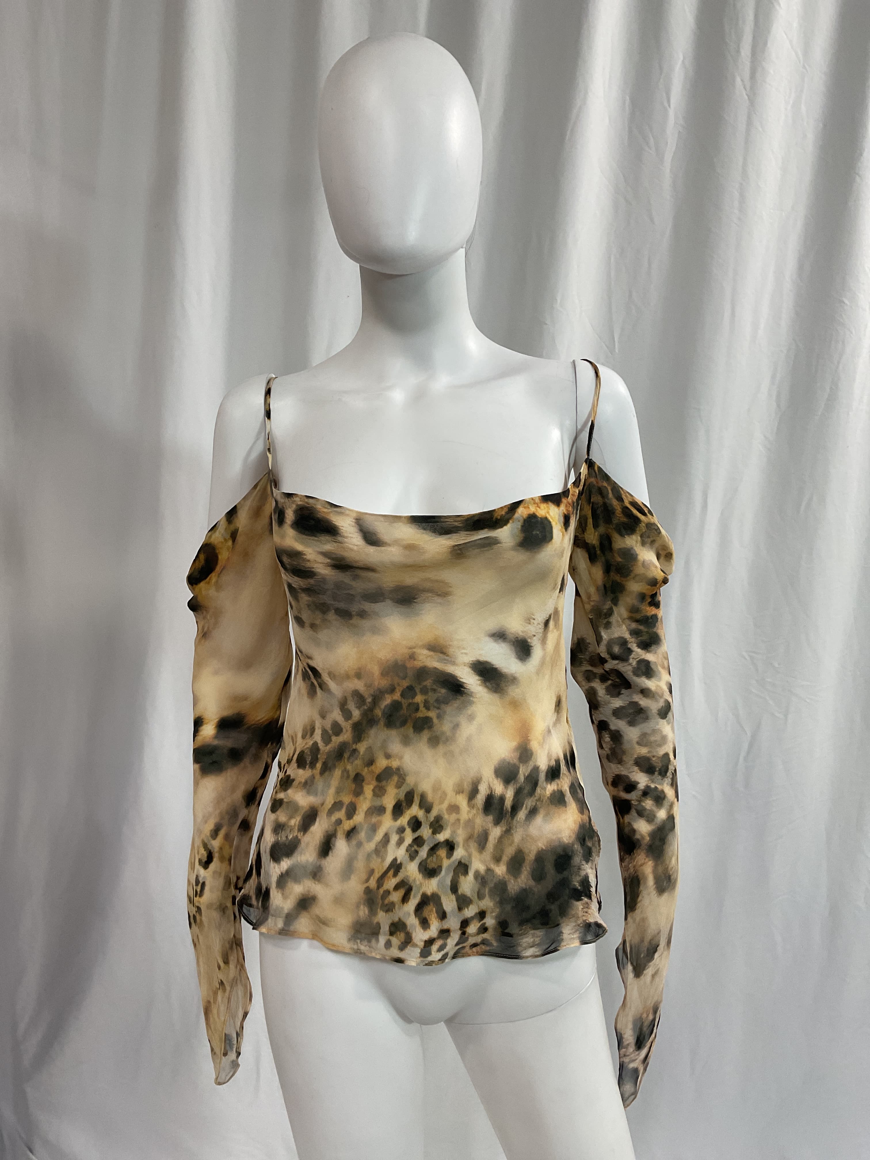Akira Top In Vintage Cheetah - Image 3
