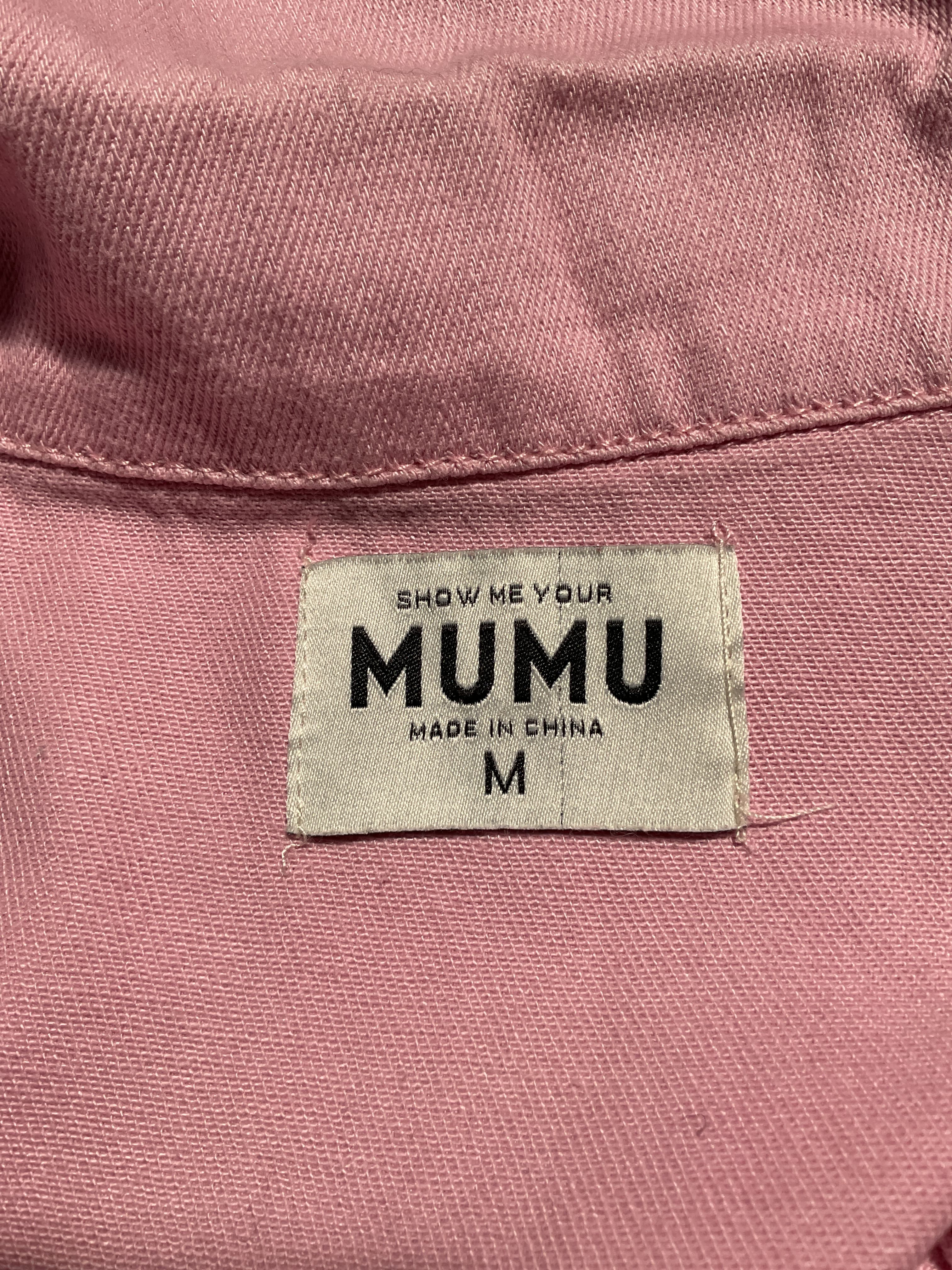 Cannon Romper In Pink Denim - Image 3