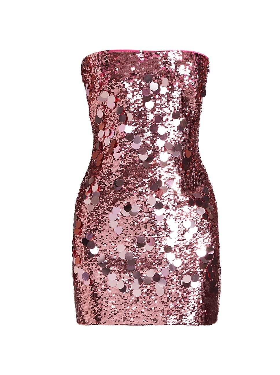 Sequined Strapless Tube Minidress - Image 1