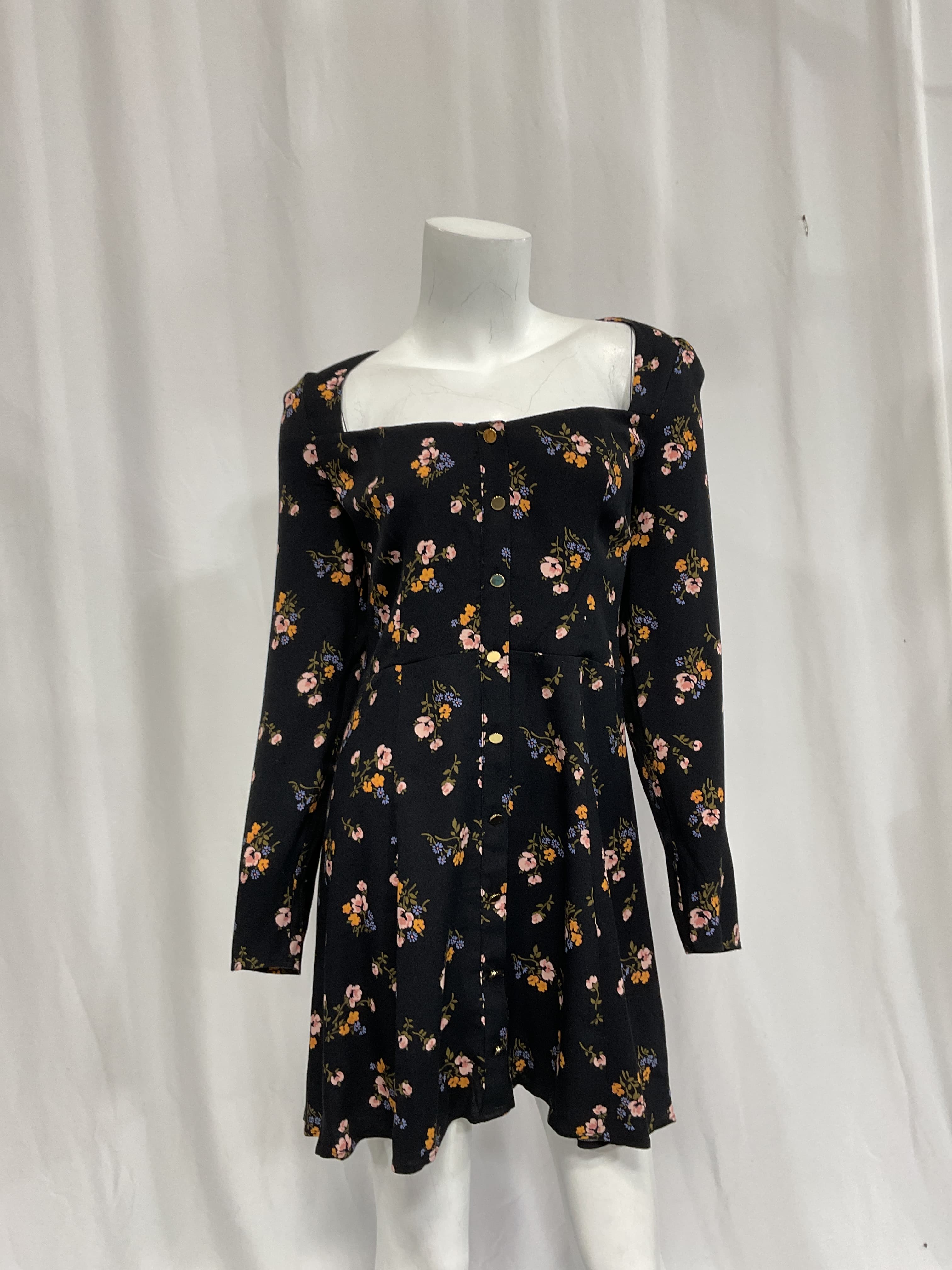 Indira Long Sleeve Mini Dress - Image 3