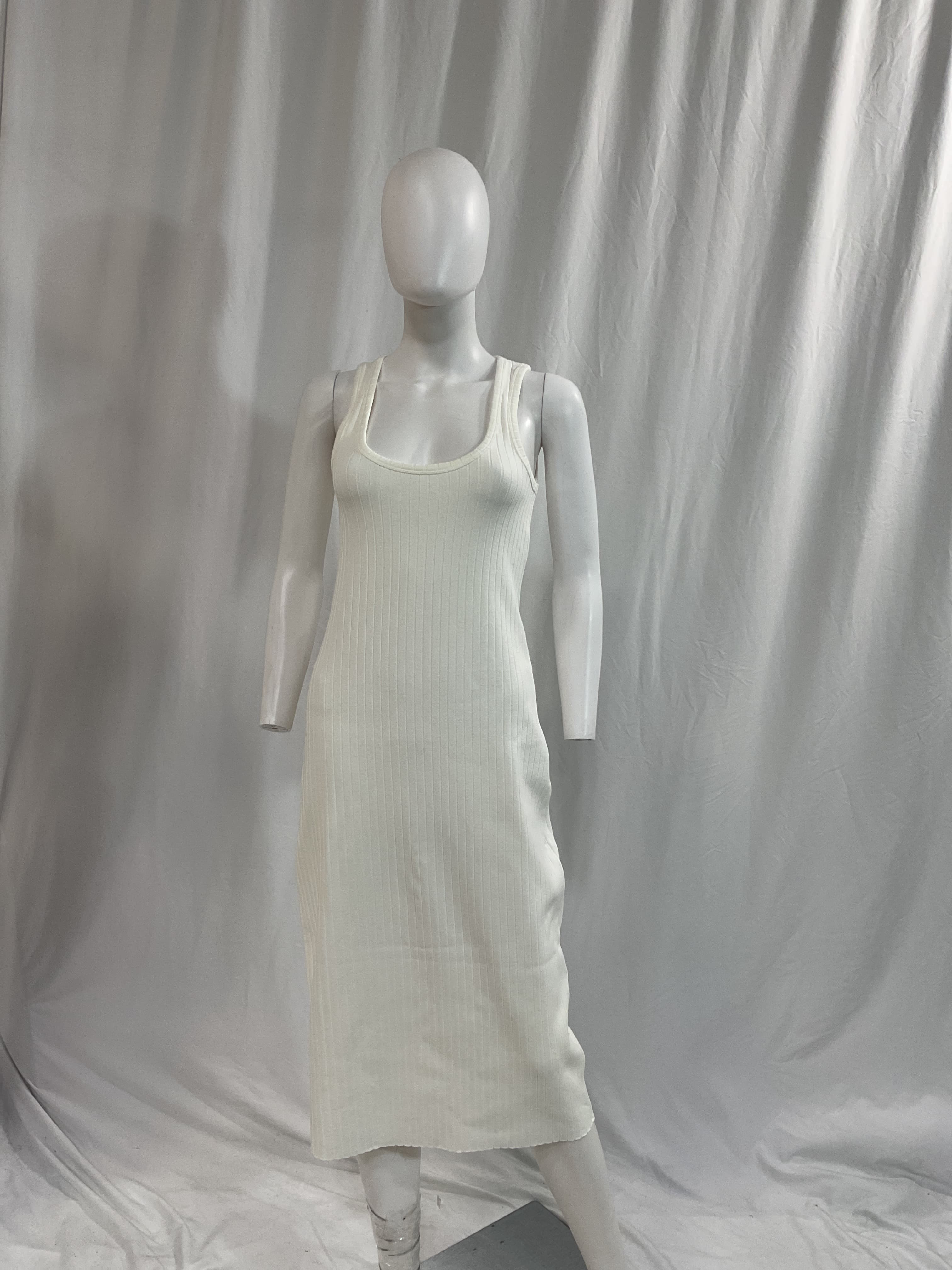 Rib Scoop Neck Dress - Image 2