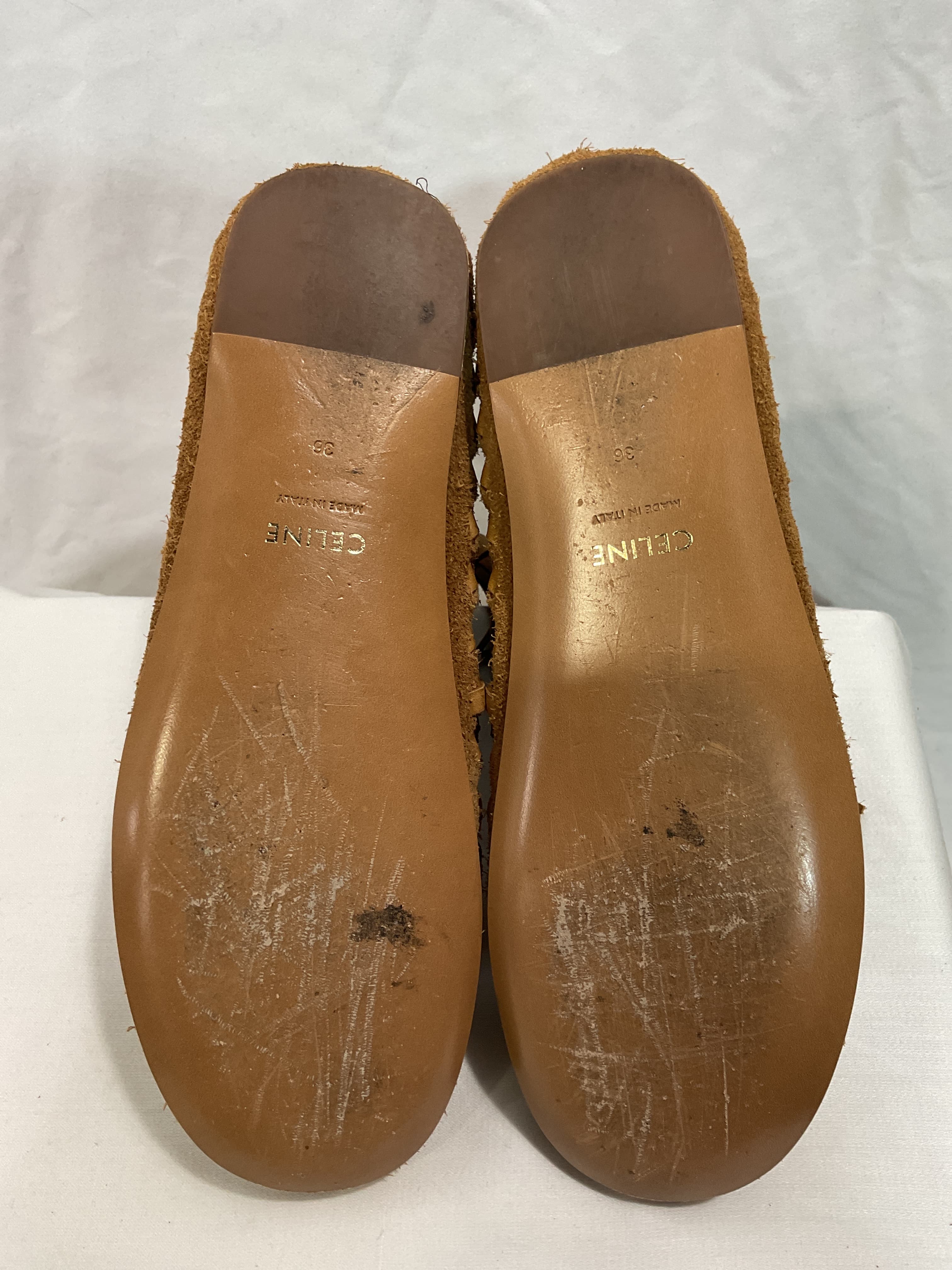 Suede Whipstitch Trim Lace-Up Boots - Image 2