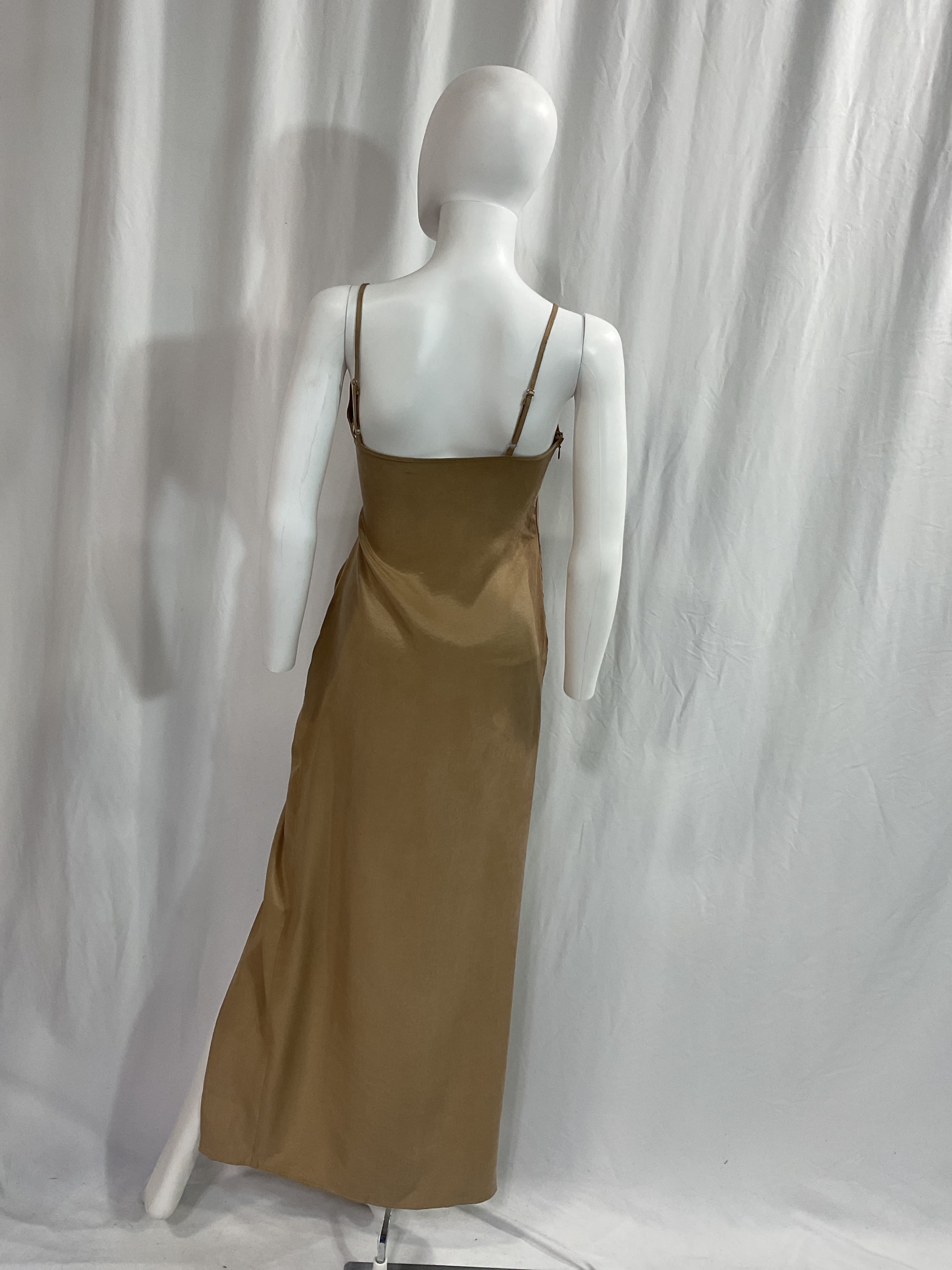 Turned Around Dress In Bronze - Image 2