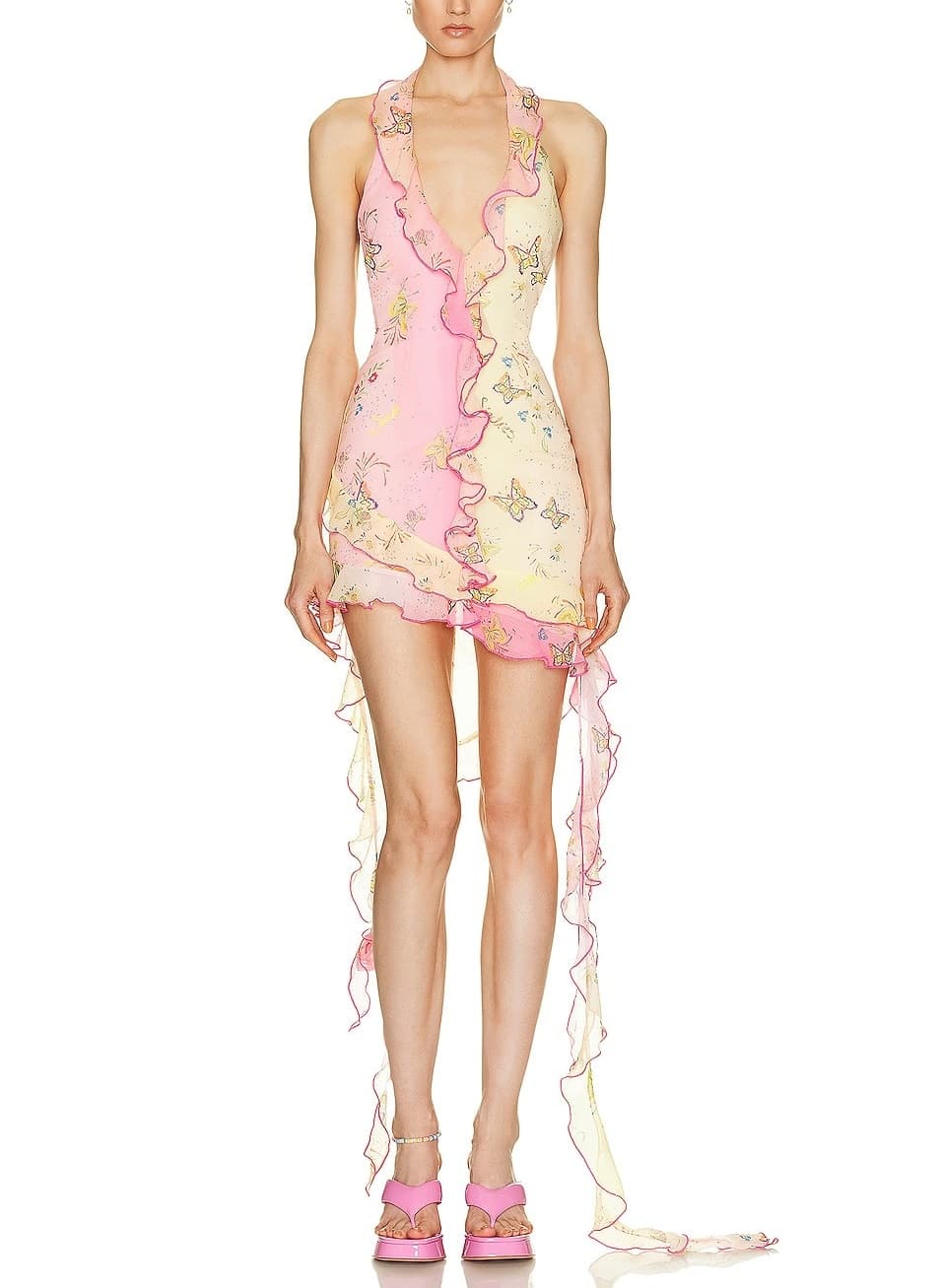 Alexa Dress In Multi - Image 1