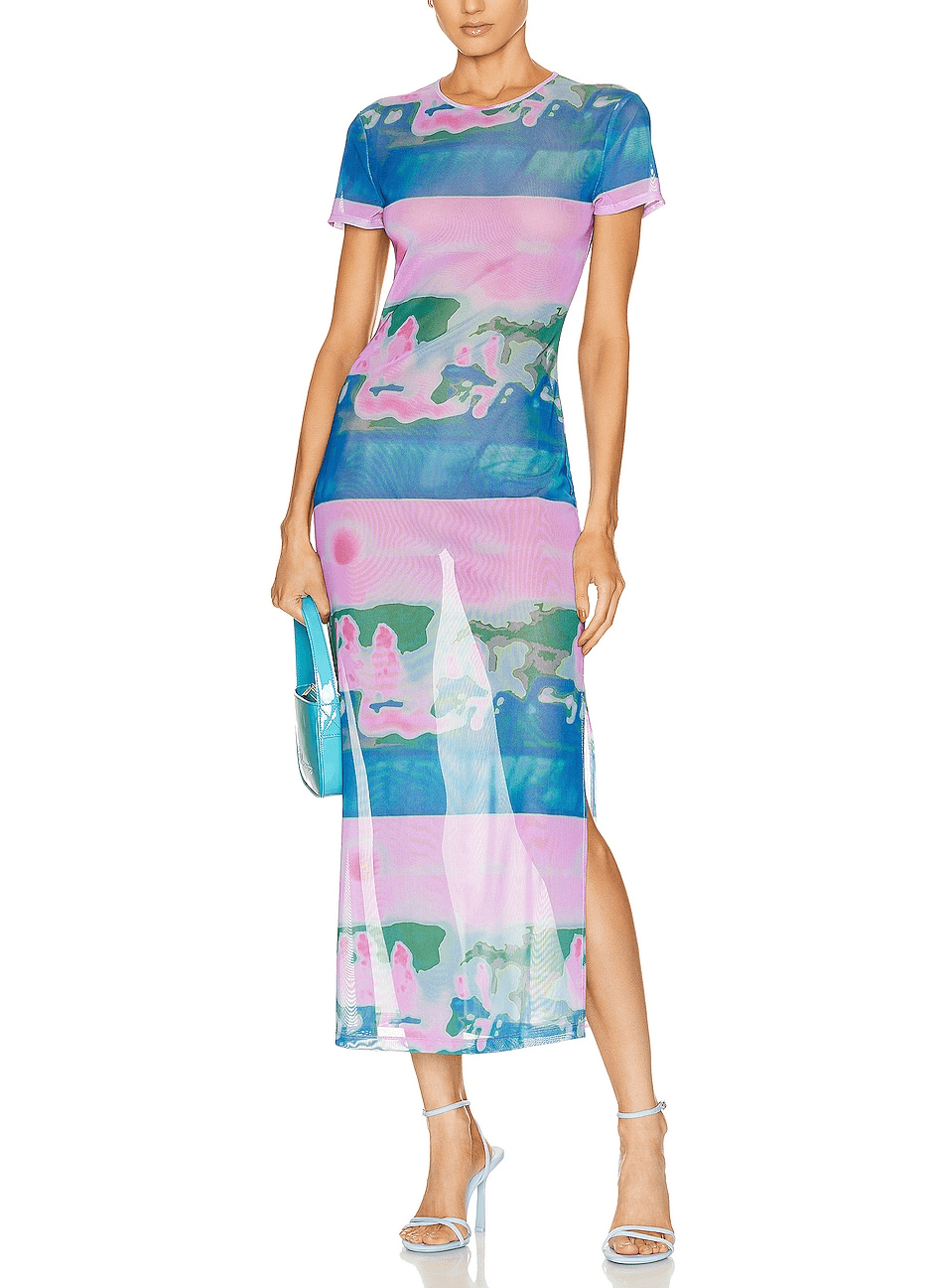 Billie Dress In Thermal Pastel - Image 1