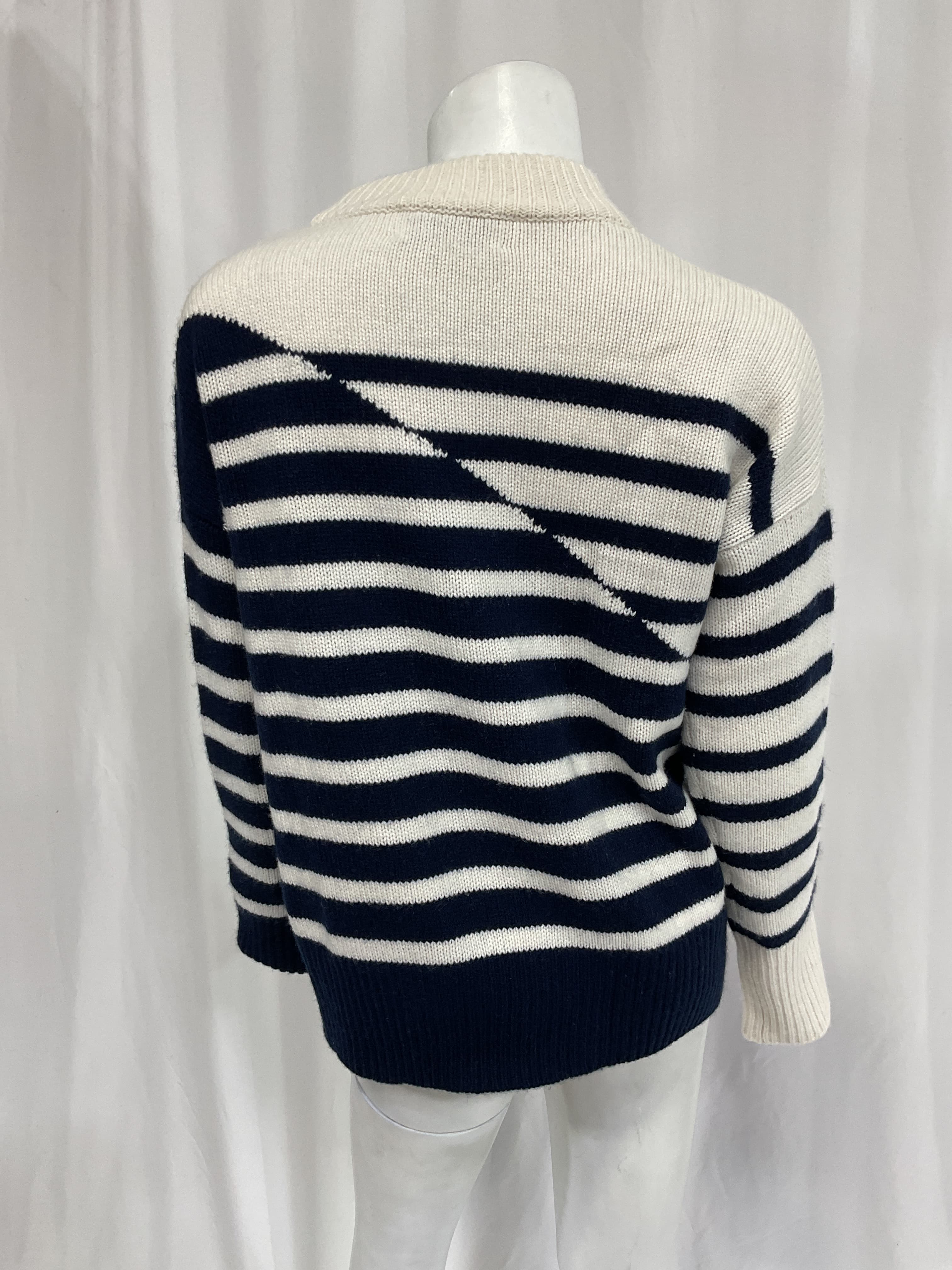 Marin Striped Wool And Cashmere-Blend Sweater - Image 2