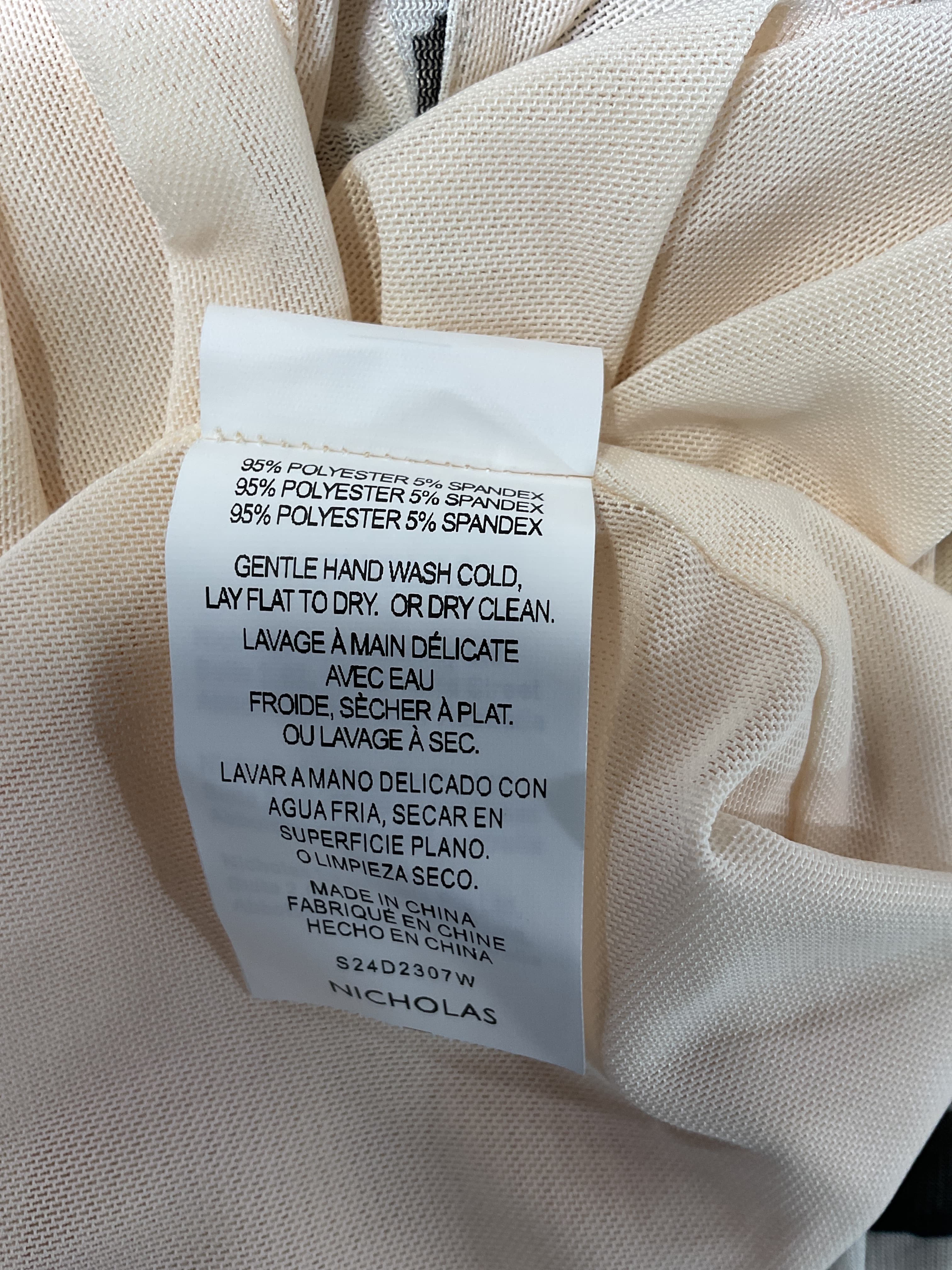 Drue Draped Asymmetrical Midi Dress In Ivory Inez Print - Image 3