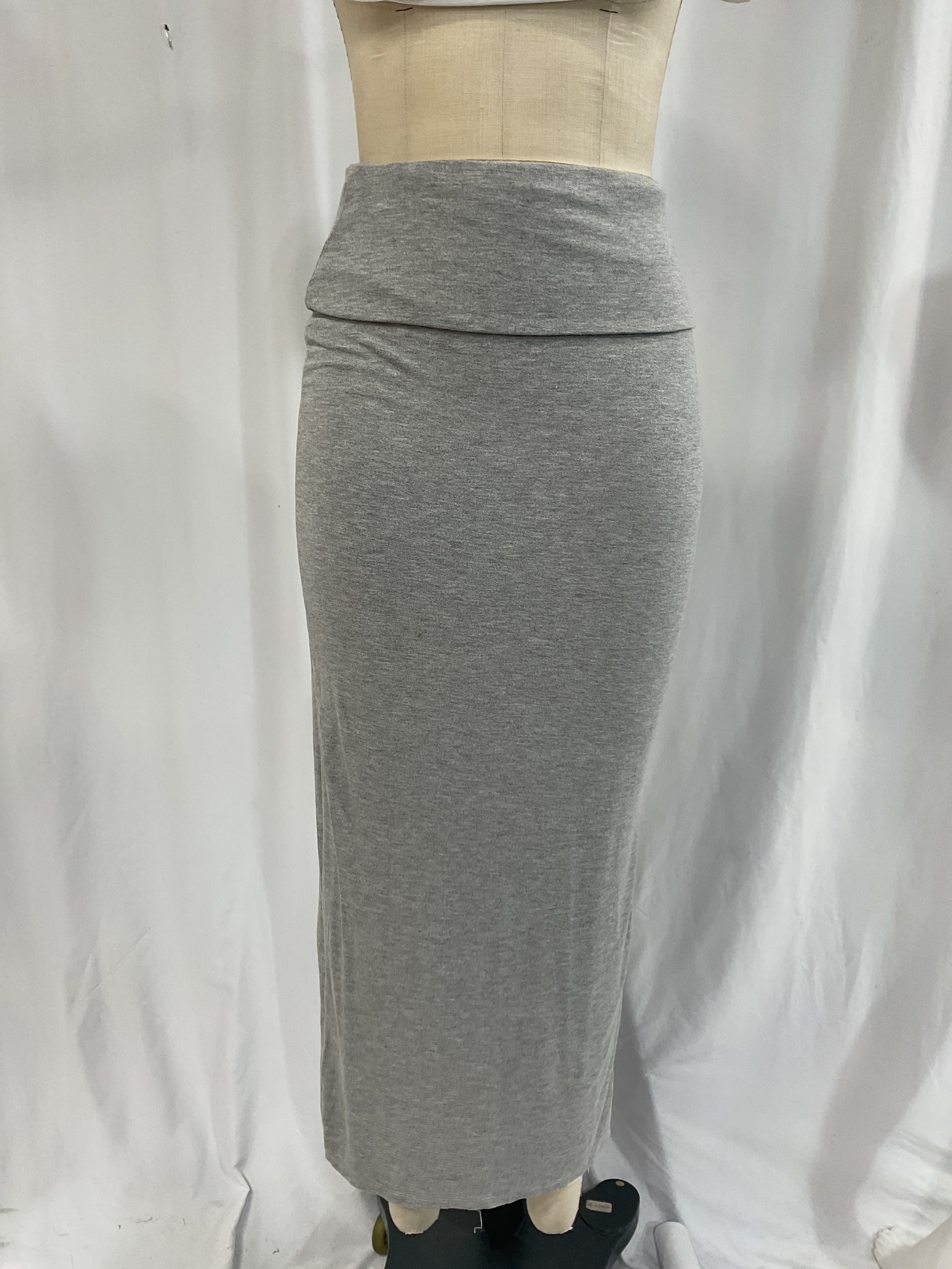 Esin Skirt In Heather Grey - Image 2
