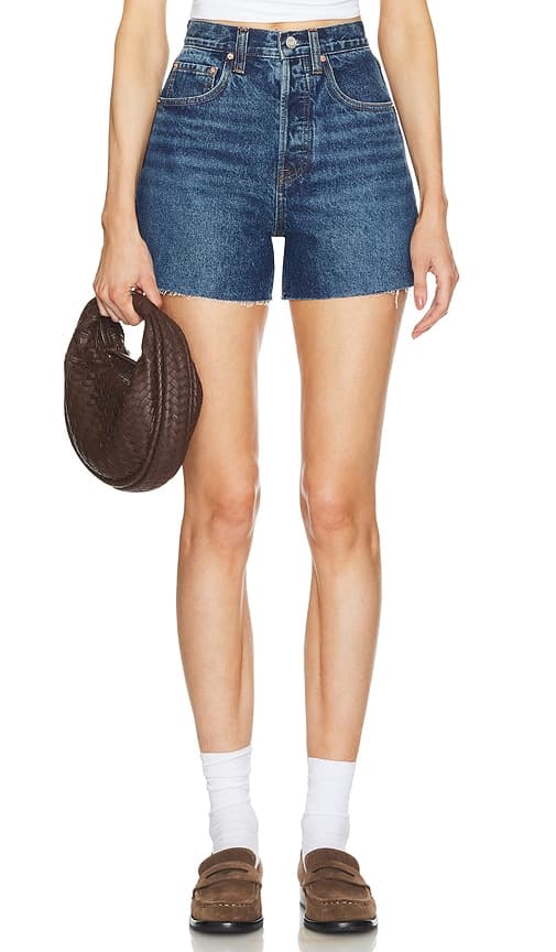 Jules Vintage Cut Off Short In Crissy Fray - Image 1
