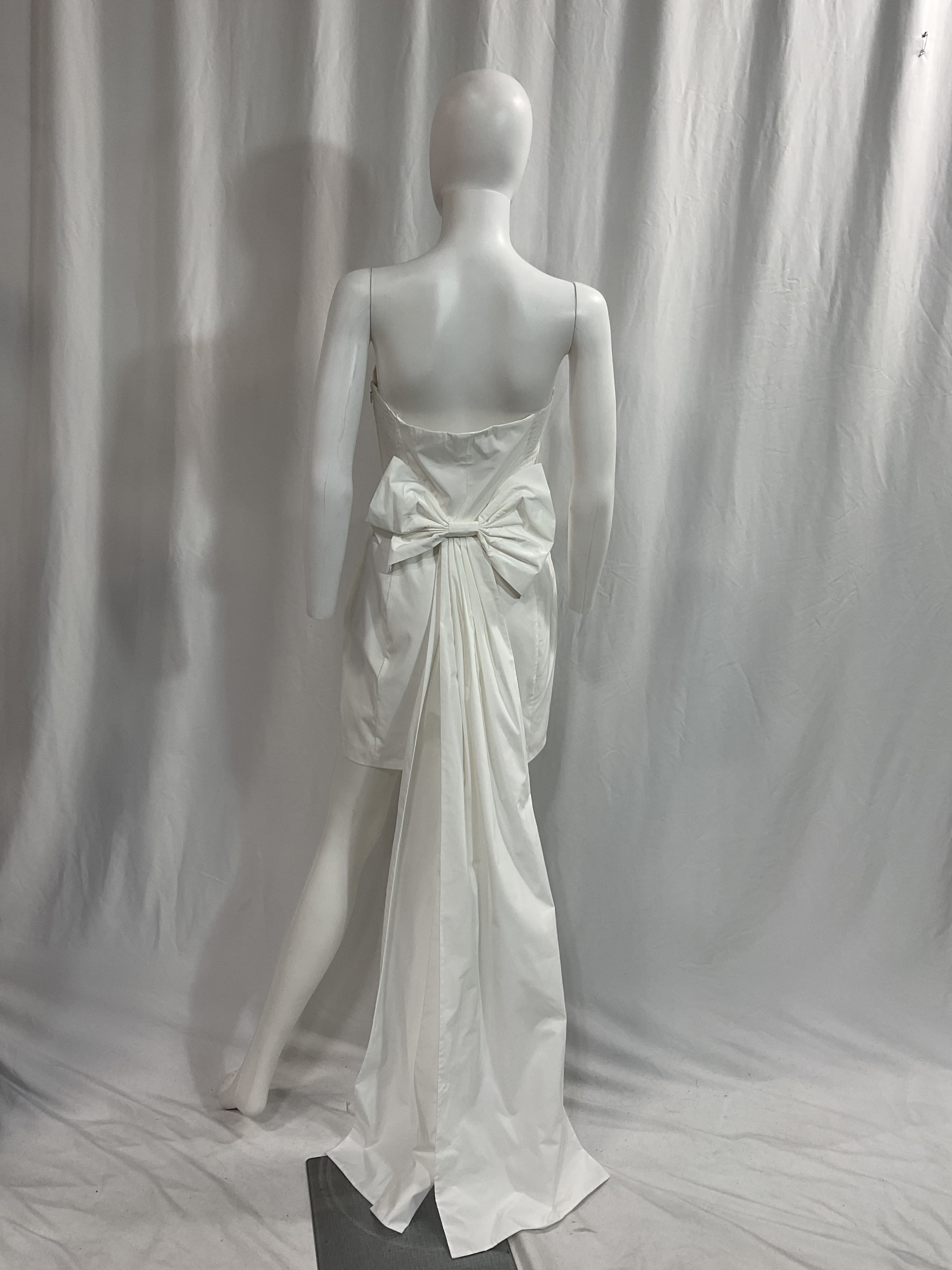 Amanda Uprichard X Revolve Kerry Bow Dress In Ivory - Image 4