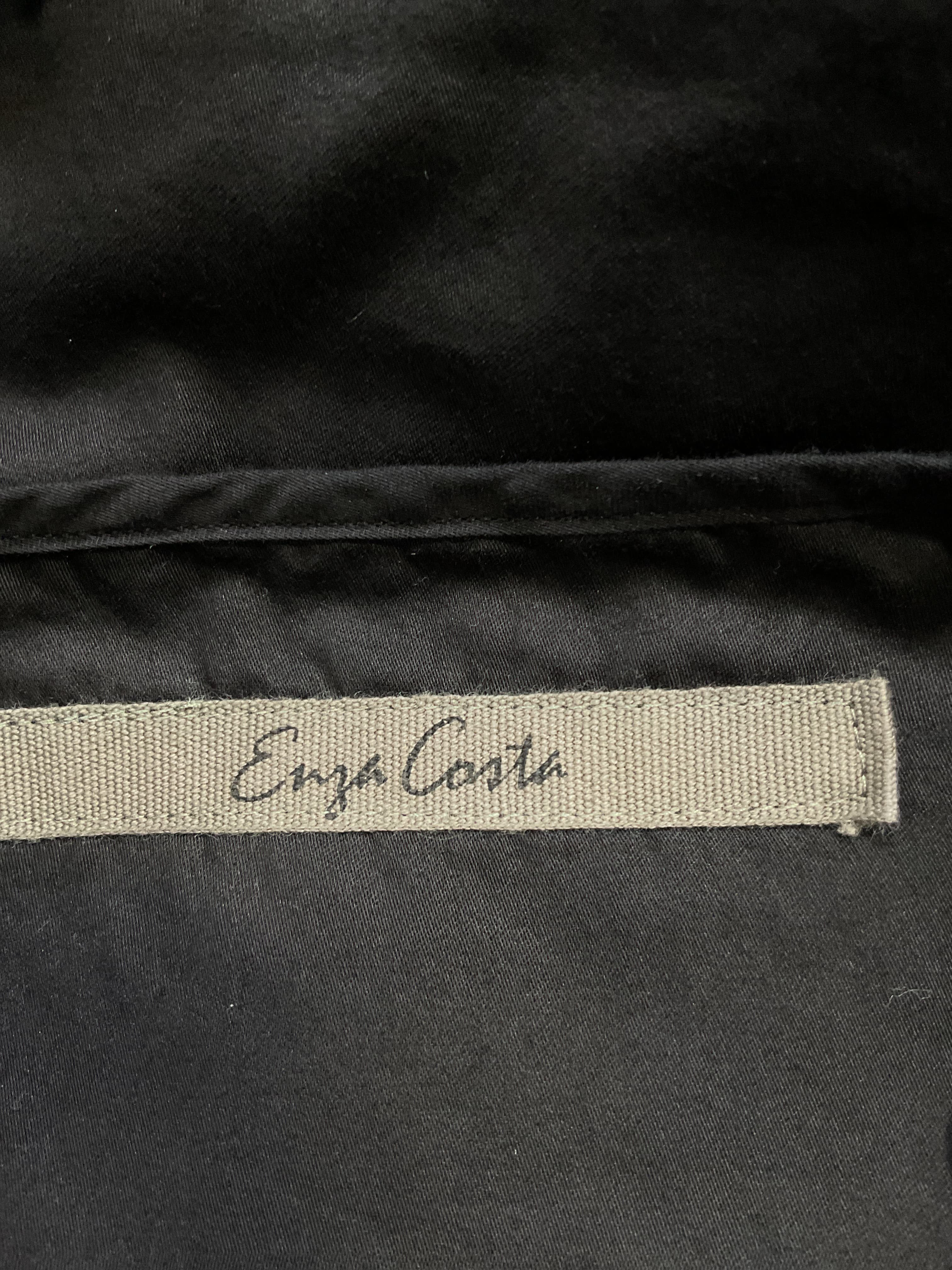 Cotton Tiered Dress In Black - Image 2