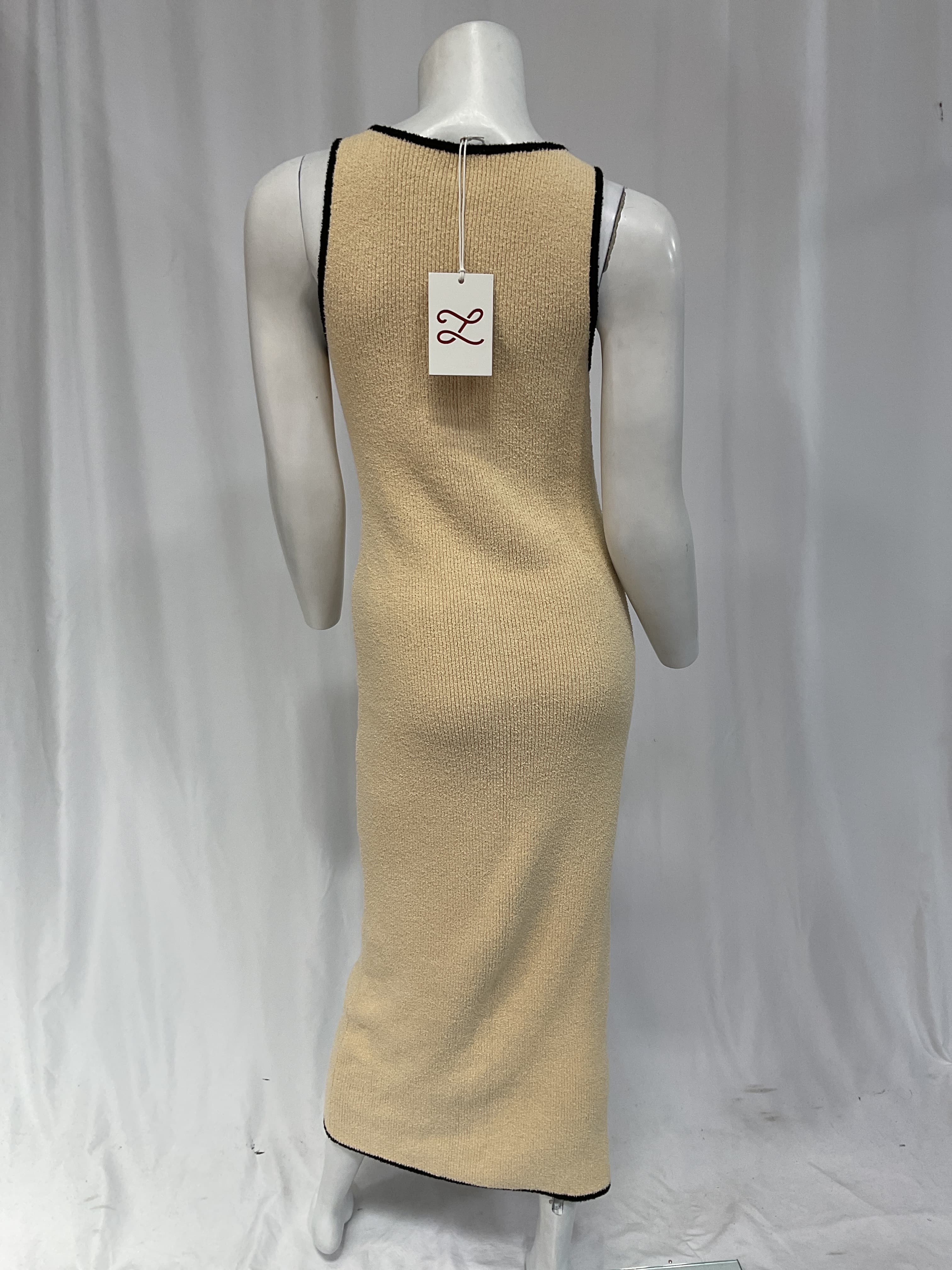 L'academie By Marianna Havilah Midi Dress In Beige - Image 2