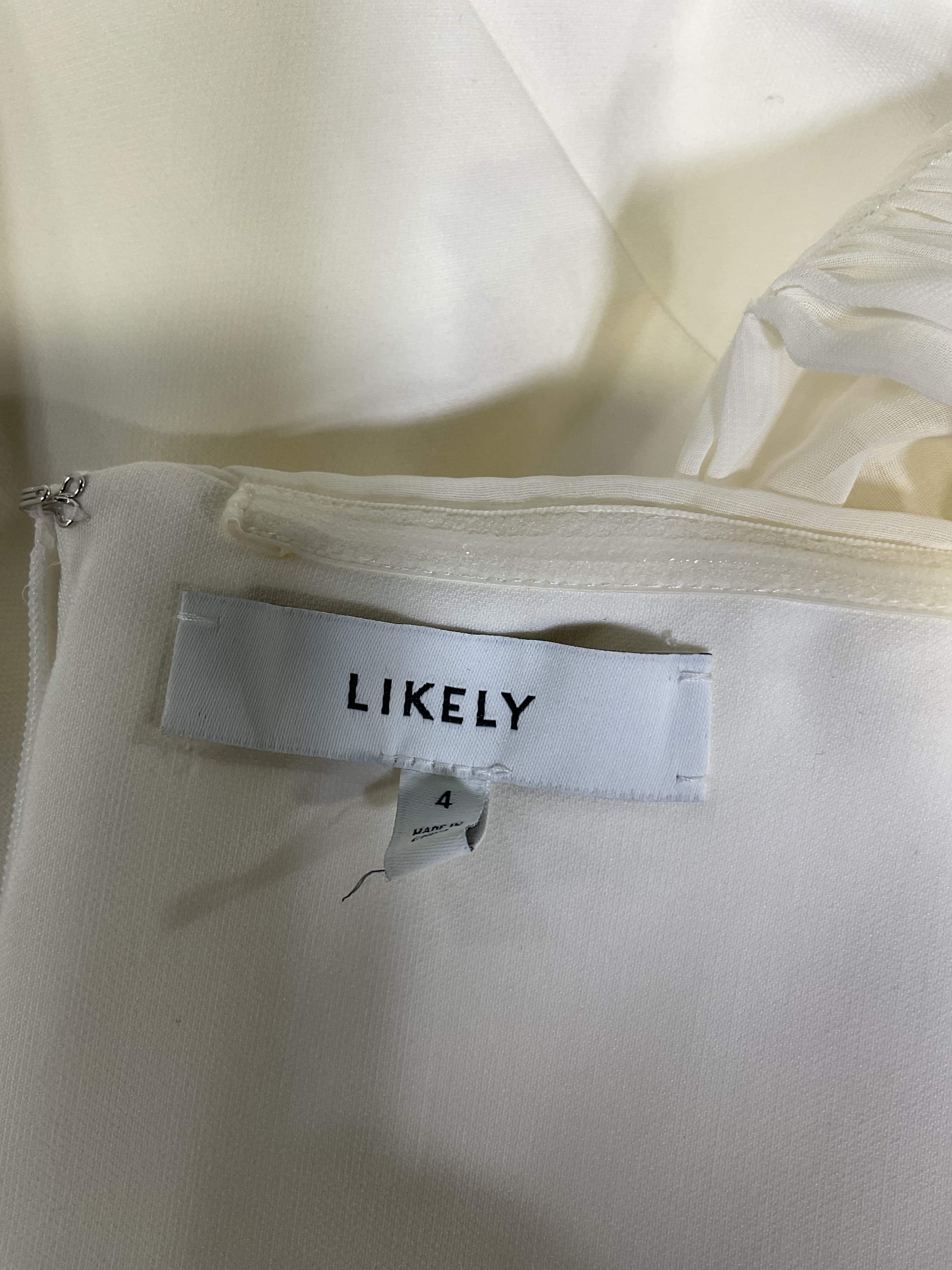 Paz Dress In White - Image 4