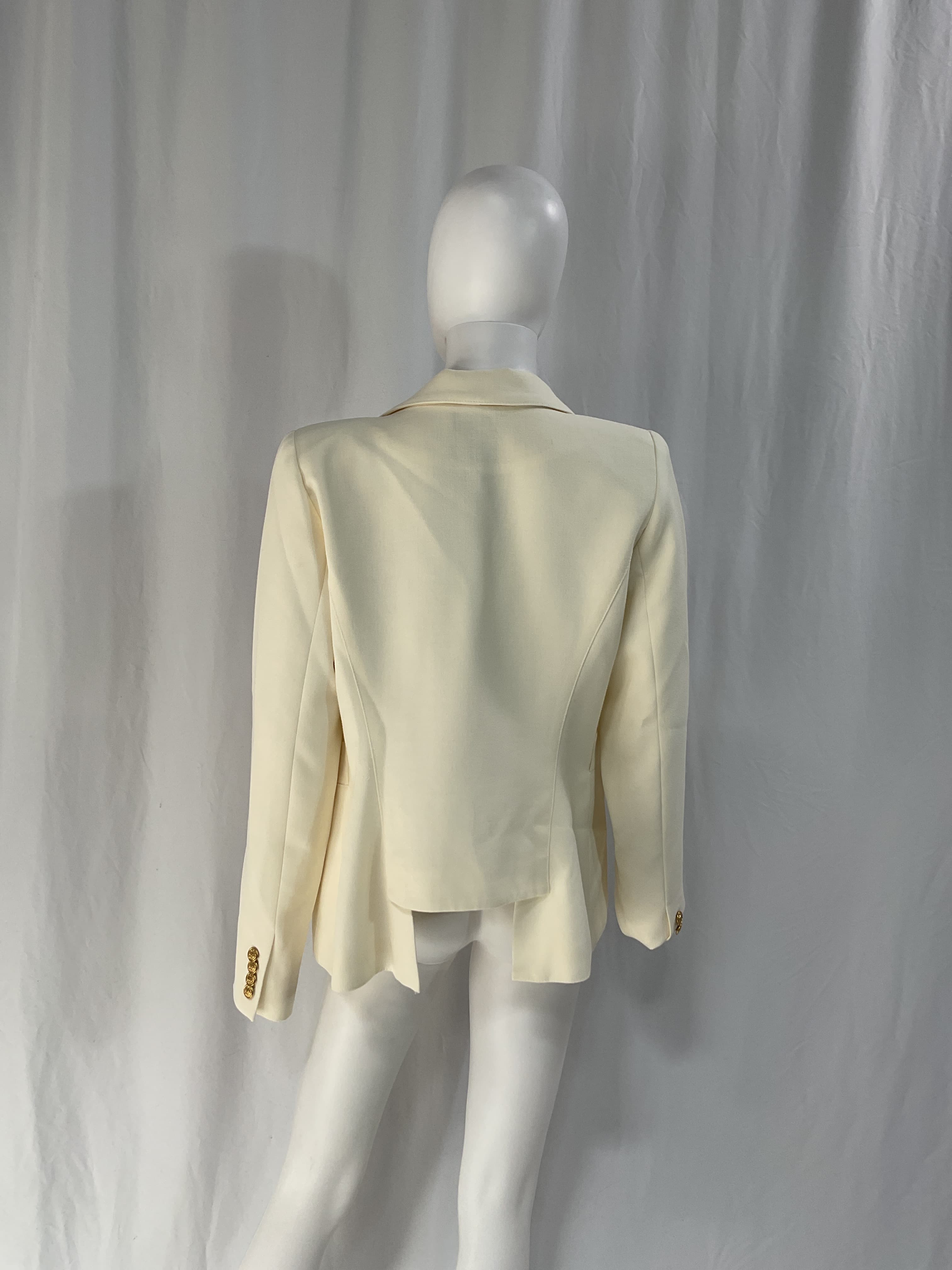 Classic Duchess Blazer In Ivory - Image 2