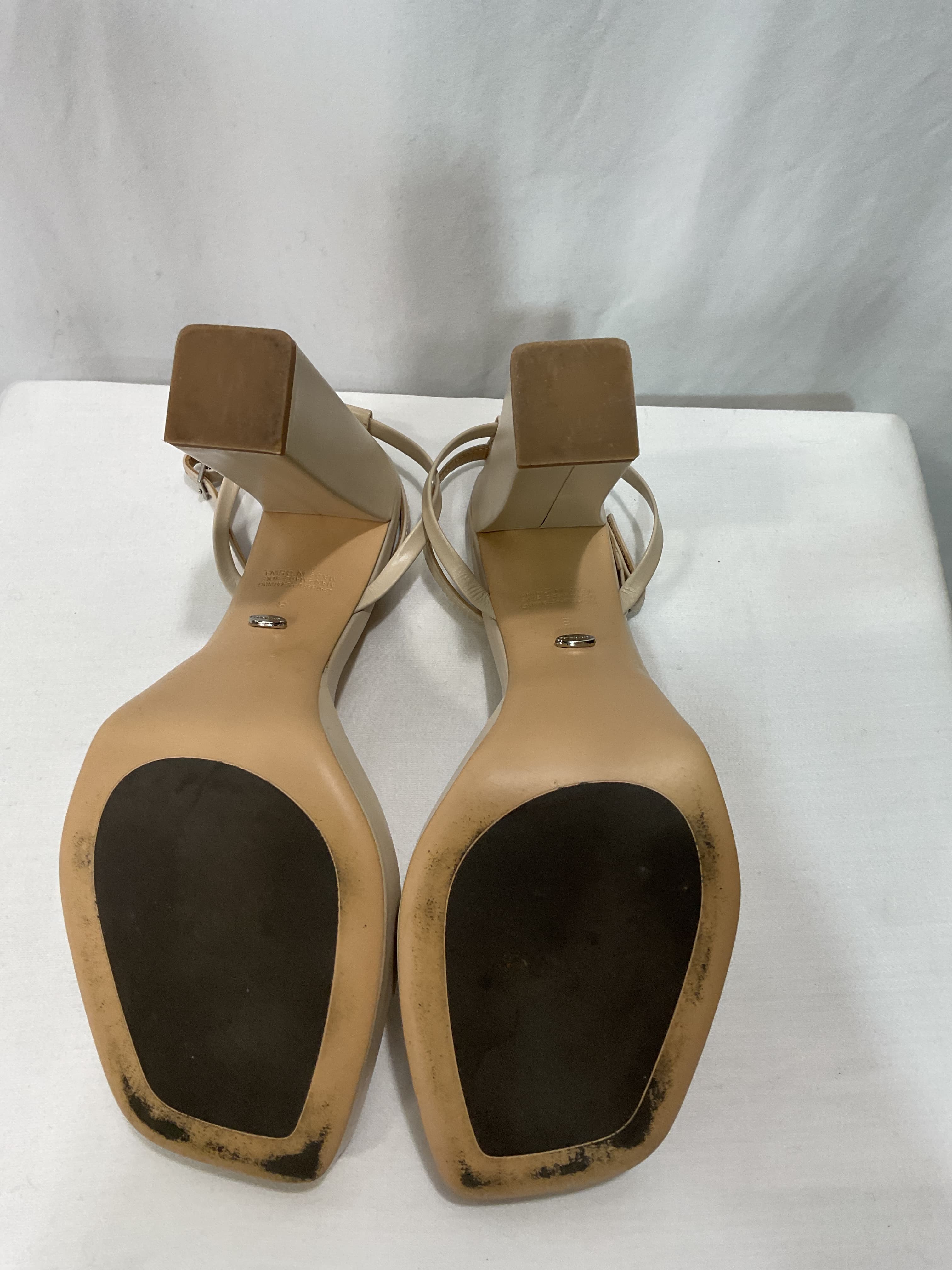 Detroit Heel In Vanilla Capretto - Image 3