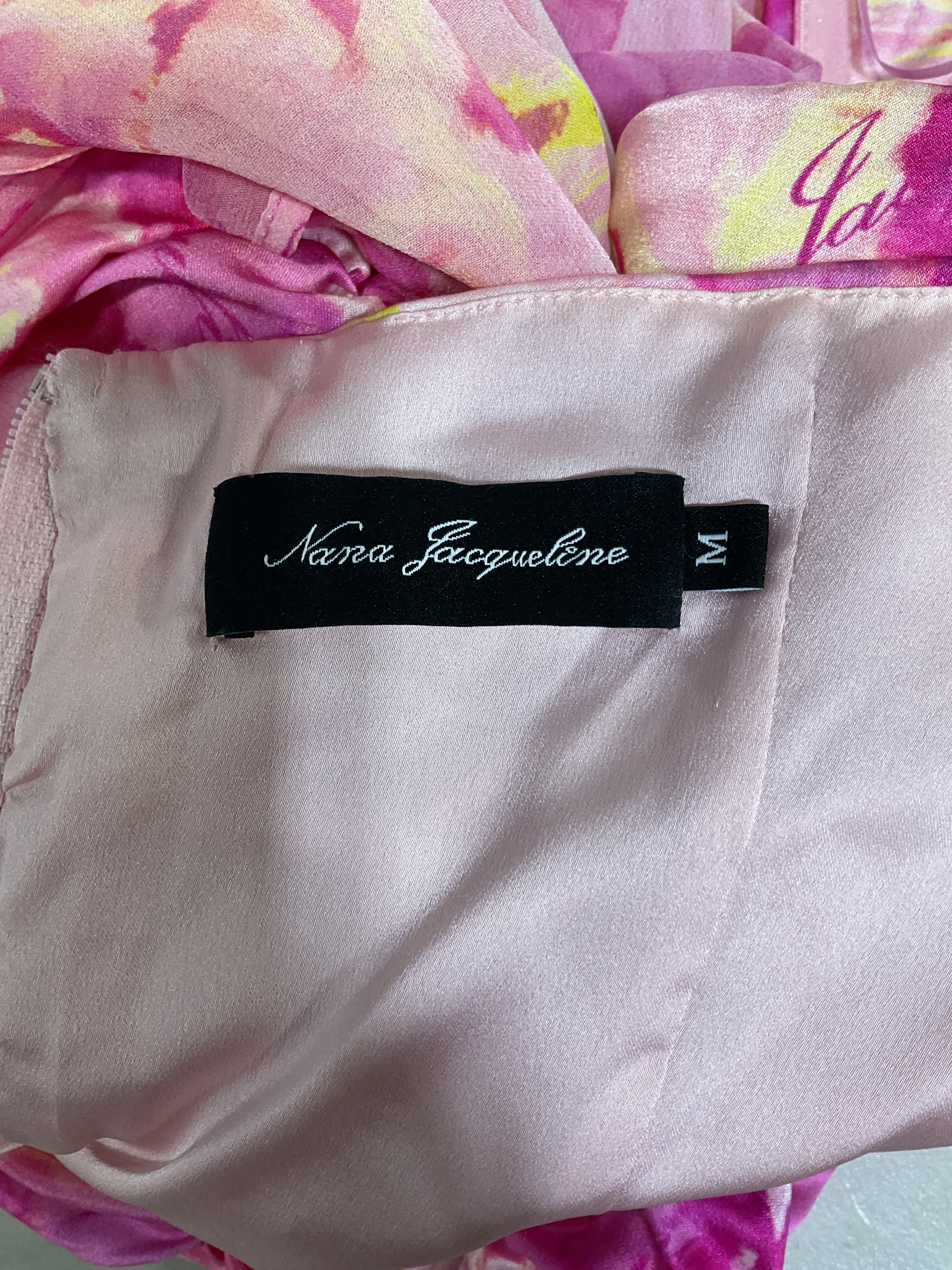 Celine Dress In Pink Pattern - Image 4