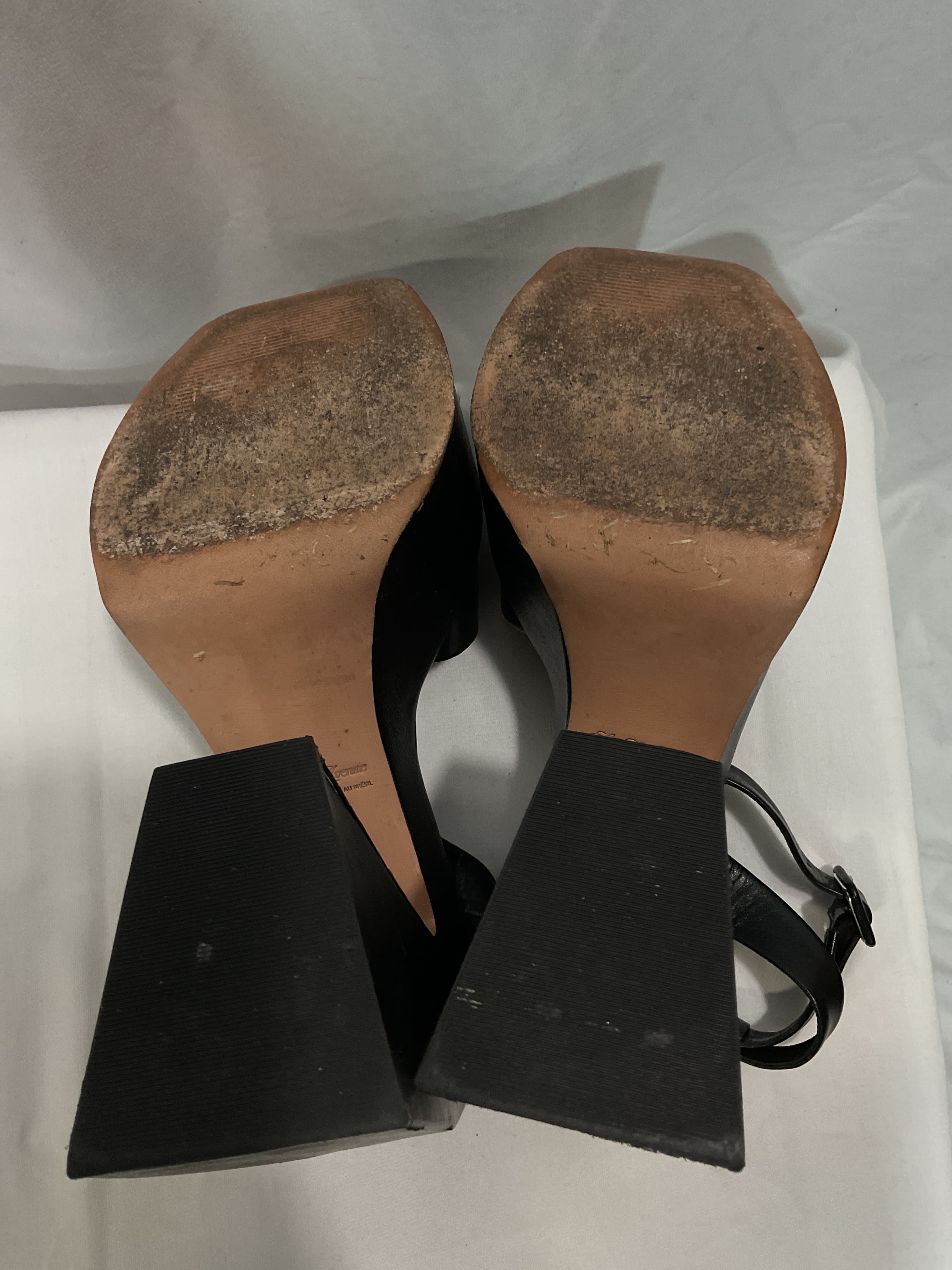 Skyhigh Platform Leather Sandals - Image 2