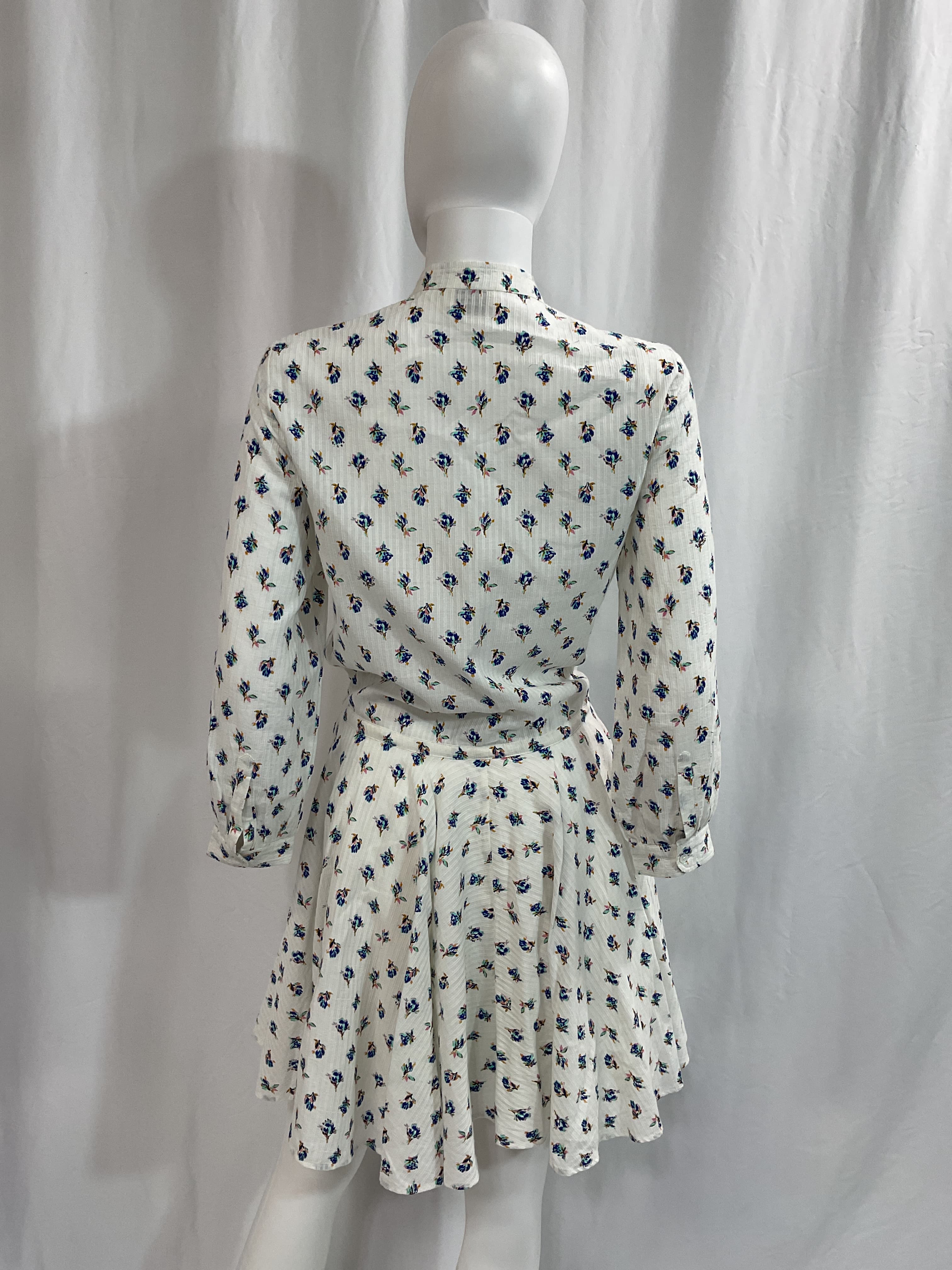 Ranil Floral A Line Mini Dress - Image 4