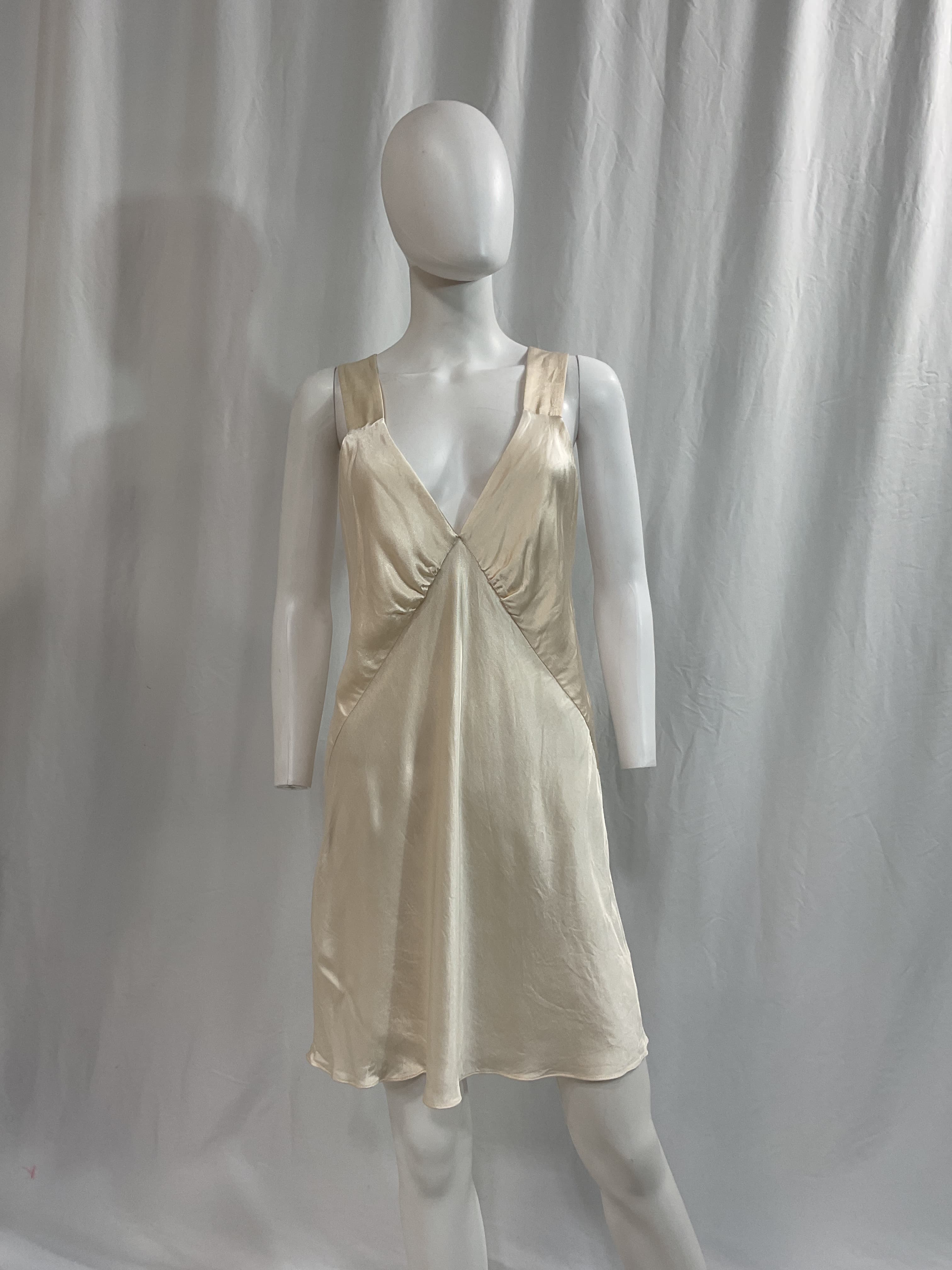 La Lune Lounge Plunged Slip Dress - Image 4