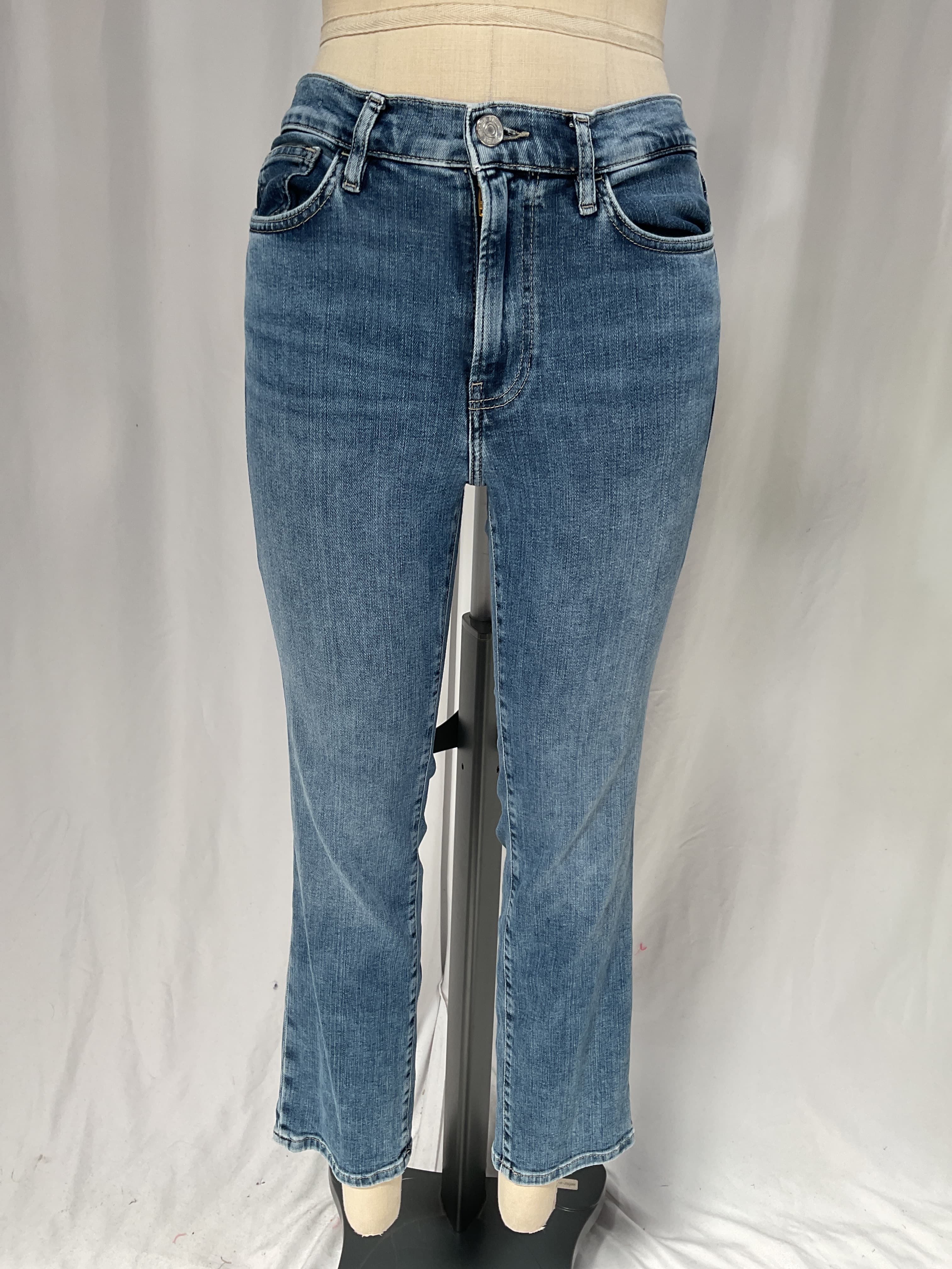 Le High Rise Straight Ankle Jeans - Image 2