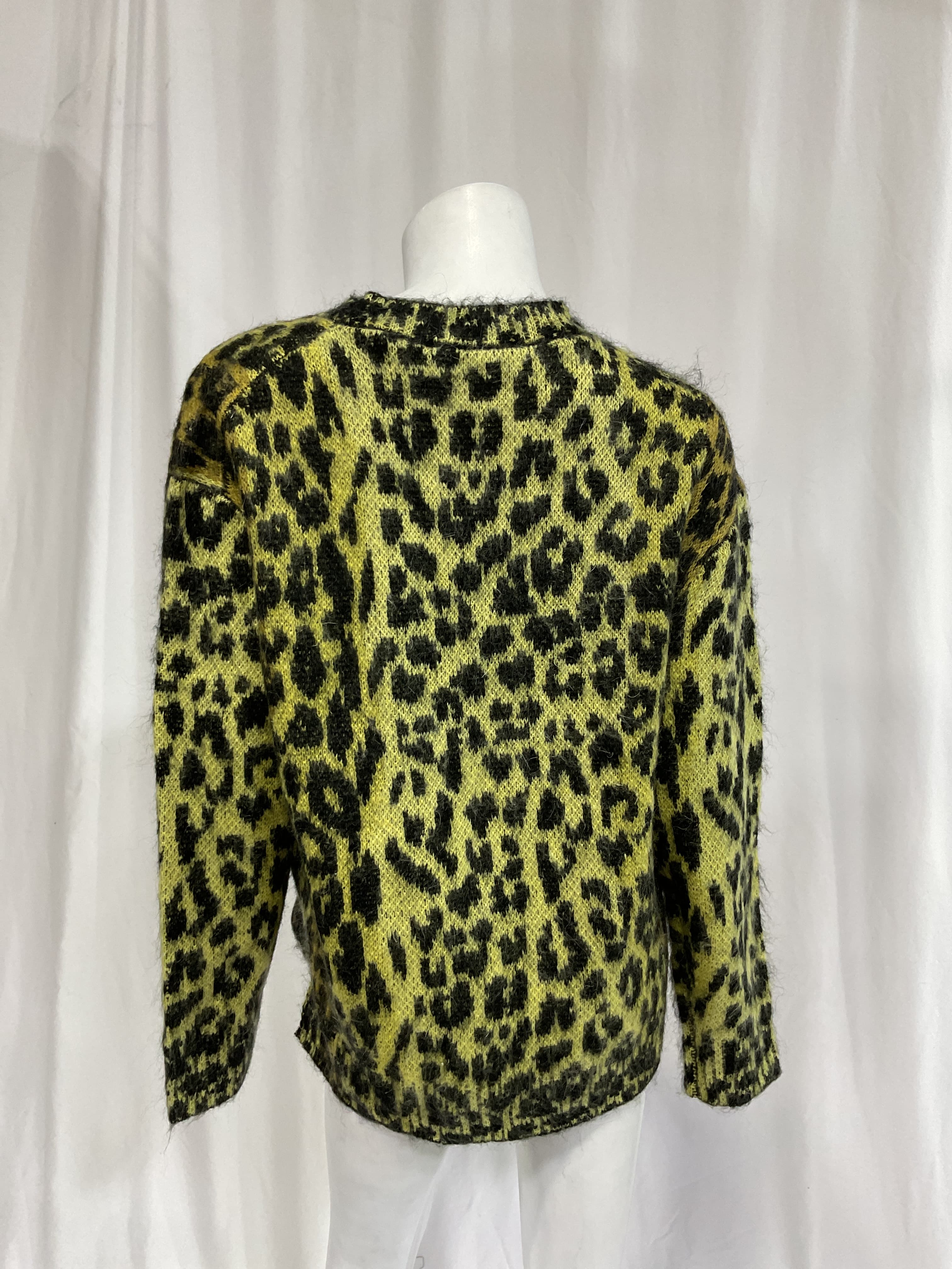 Lex Oversized Leopard Print Sweater - Image 3