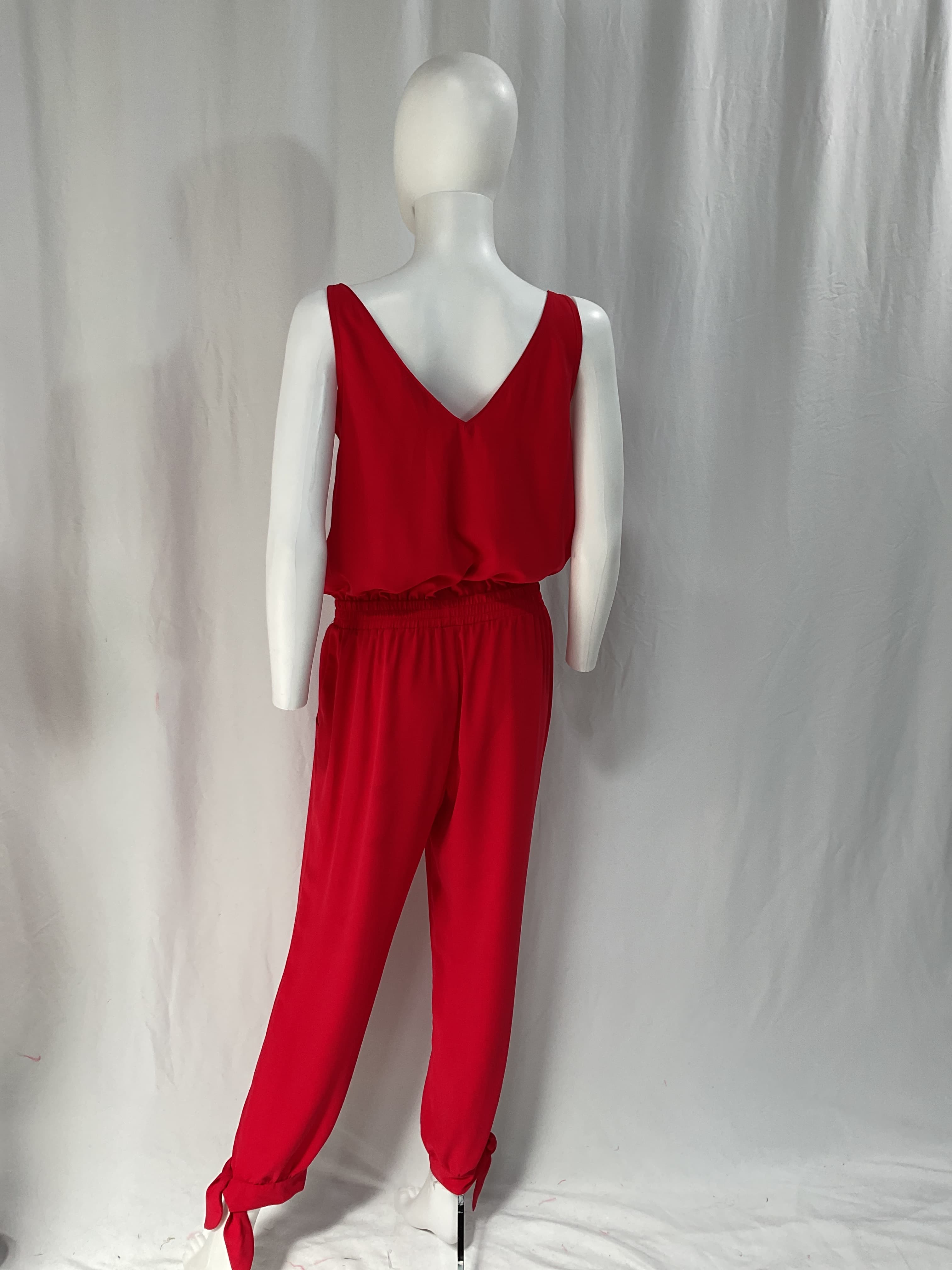 Seville Jumpsuit In Lipstick - Image 3