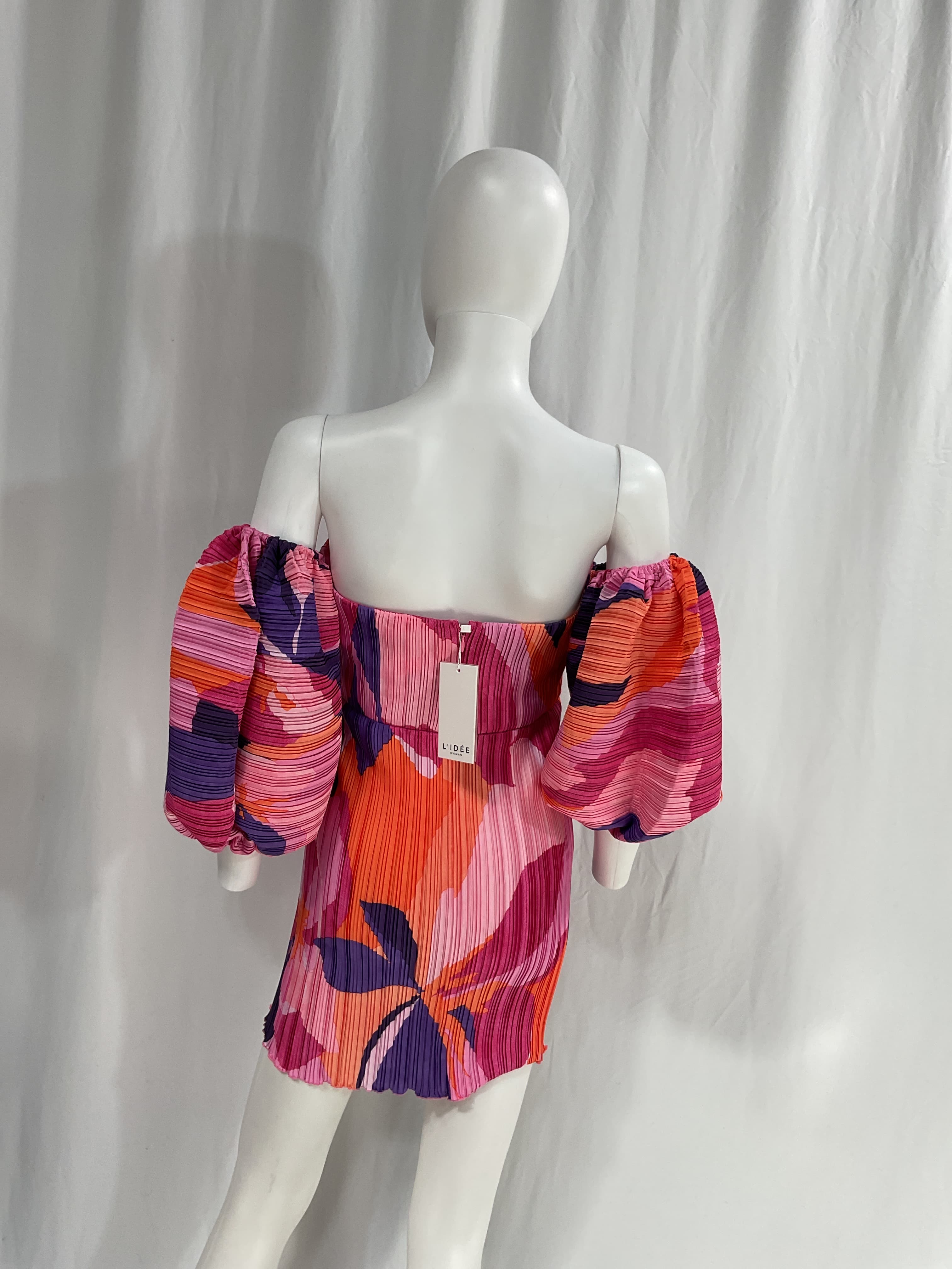 Sirene Mini Dress In Capri - Image 2