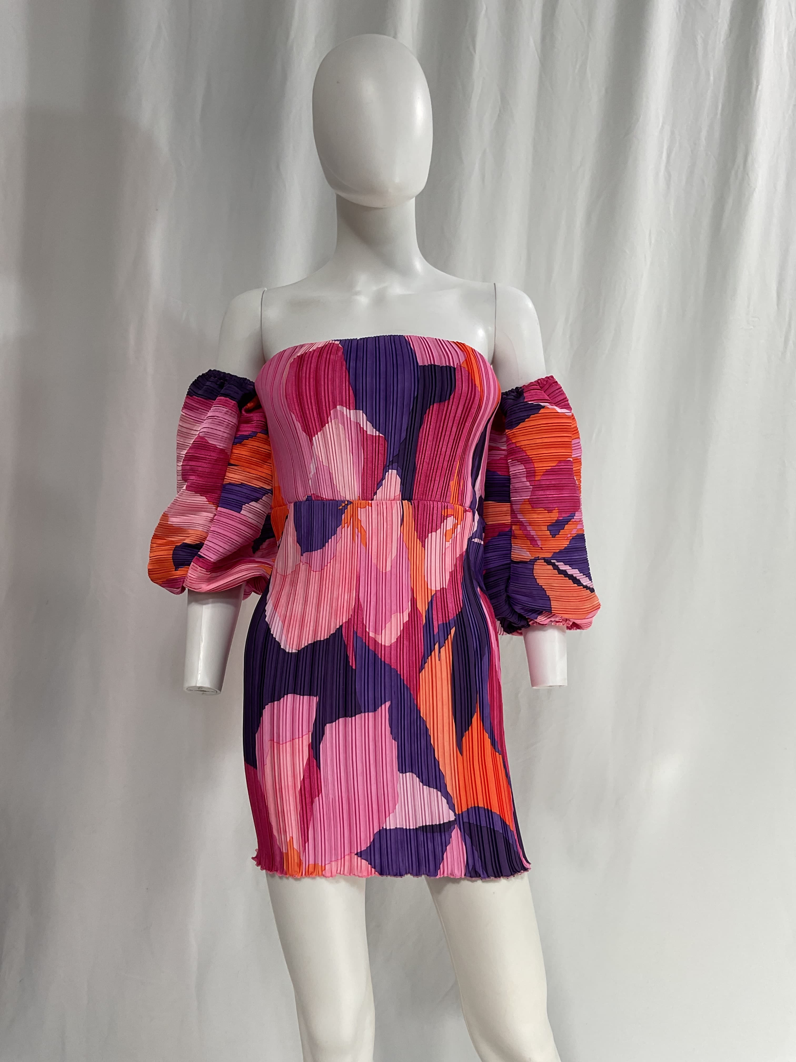 Sirene Mini Dress In Capri - Image 3