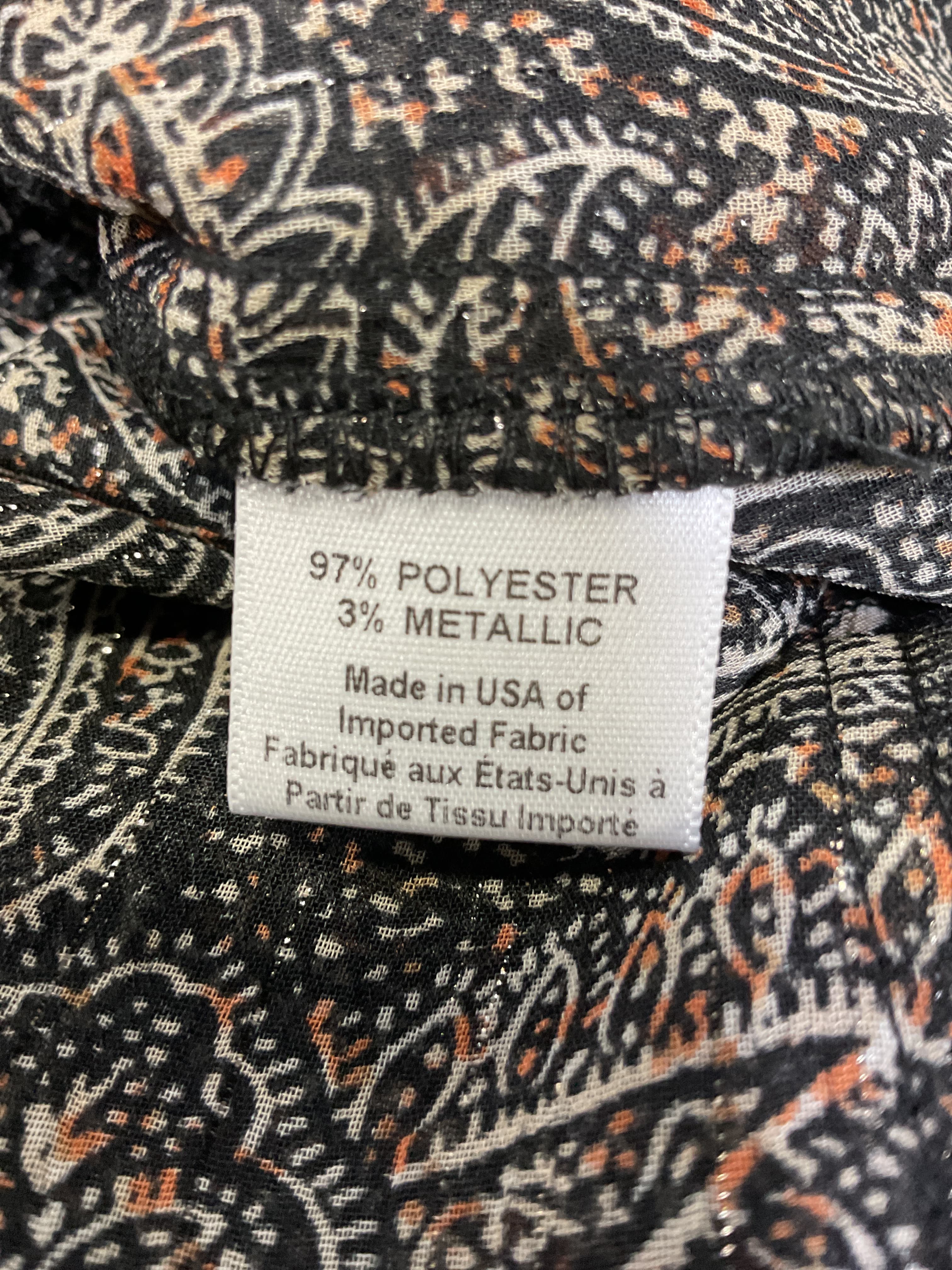 Aneva Dress In Paisley Shimmer - Image 4