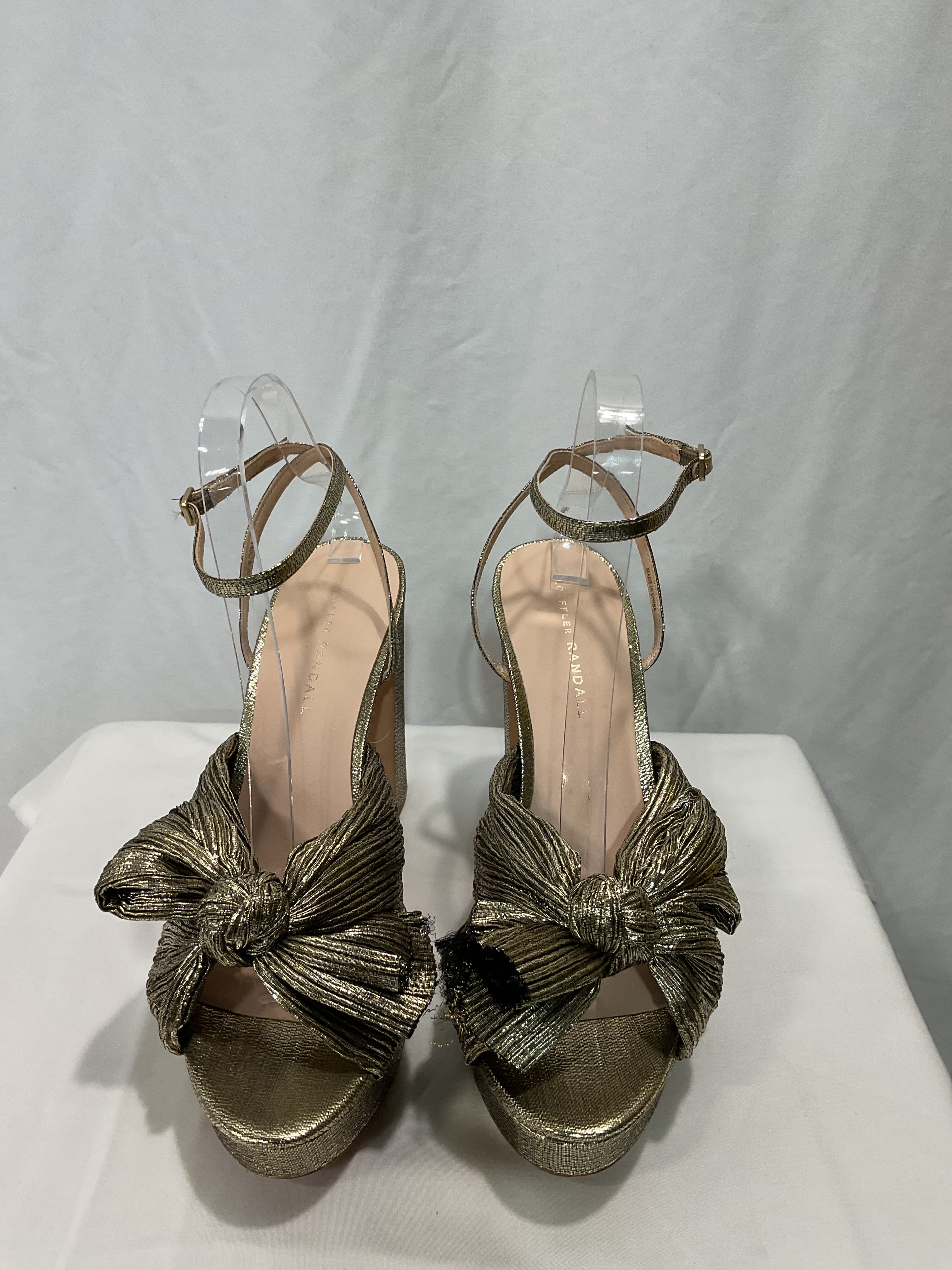 Natalia Pleated Platform Sandals - Image 2