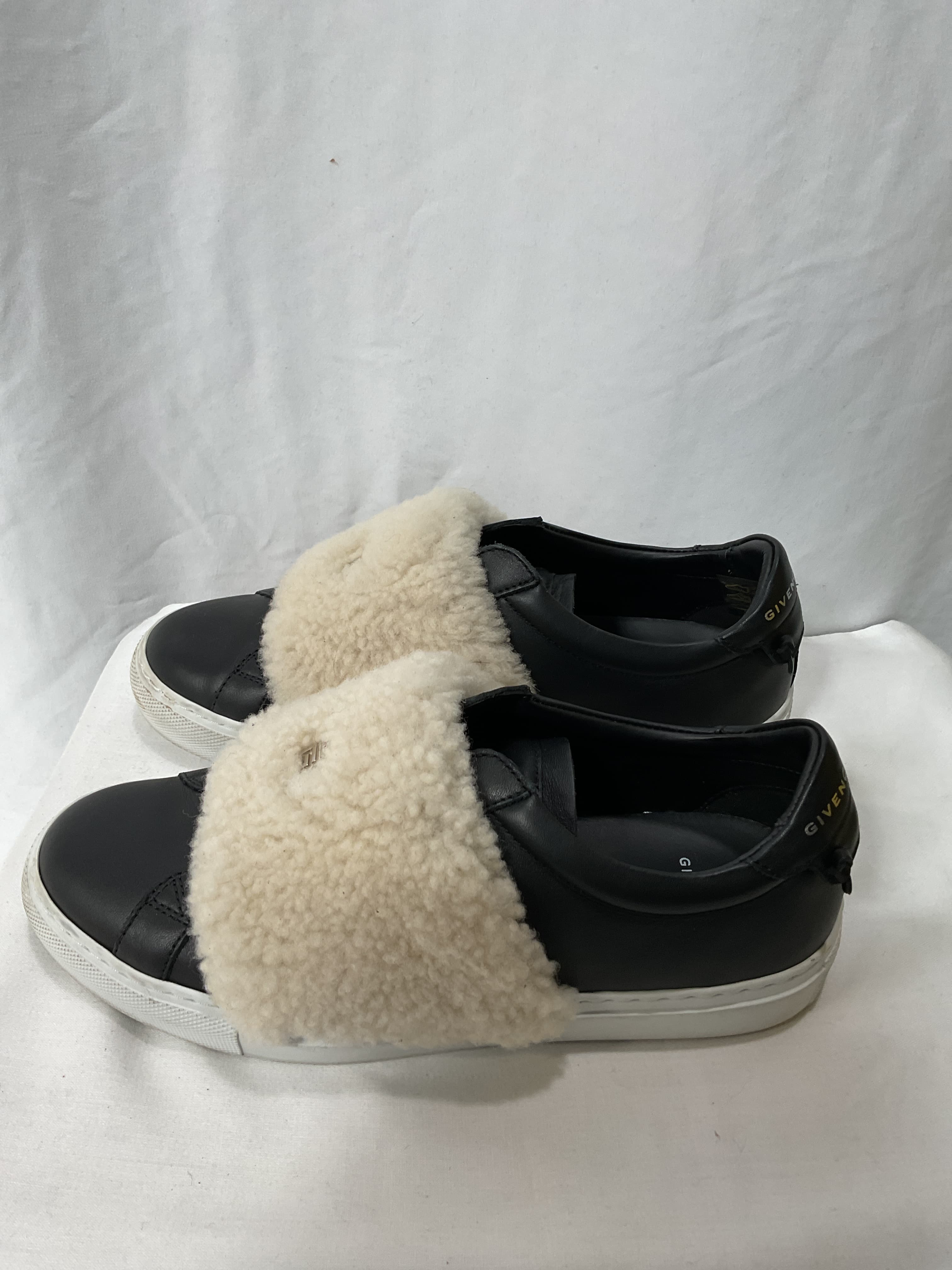 Urban Street Leather & Shearling Sneakers - Image 4