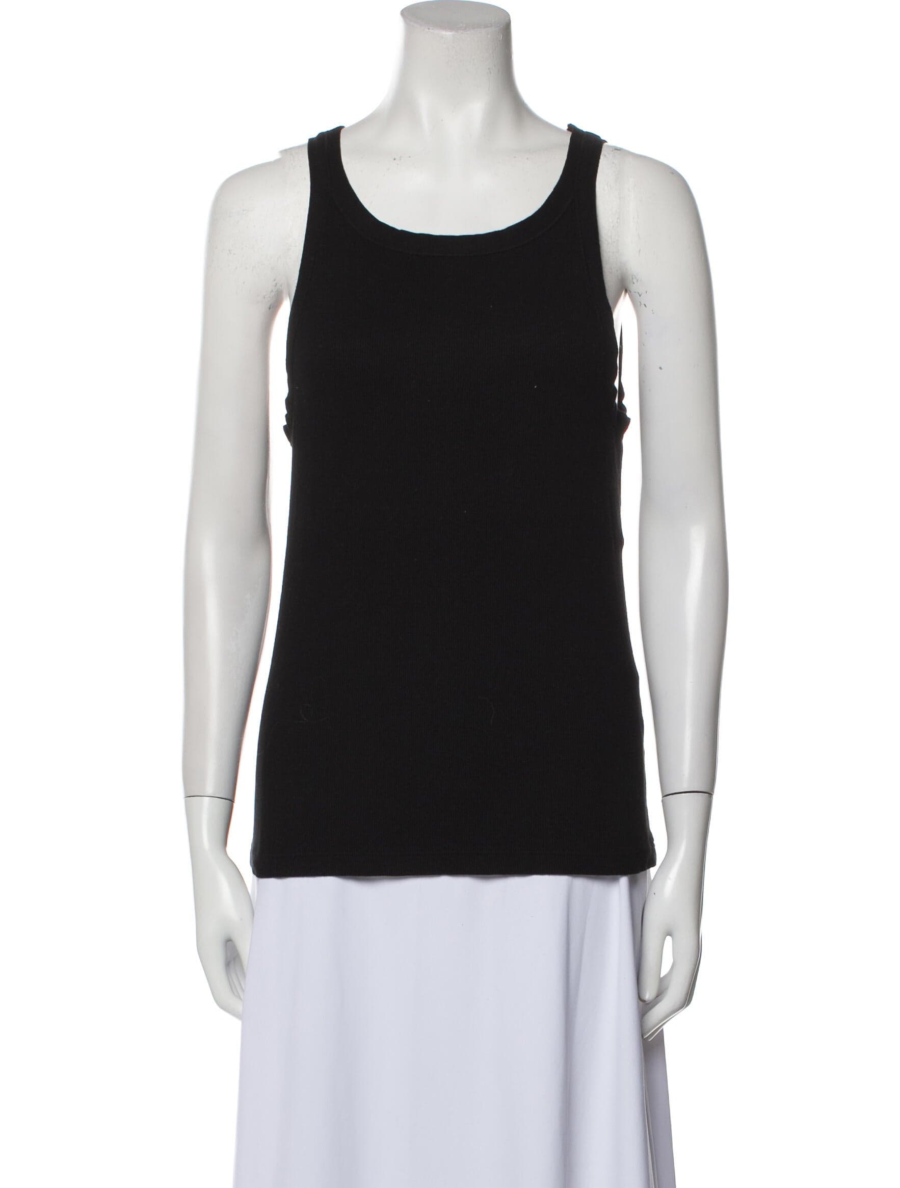 Scoop Neck Sleeveless Top - Image 1