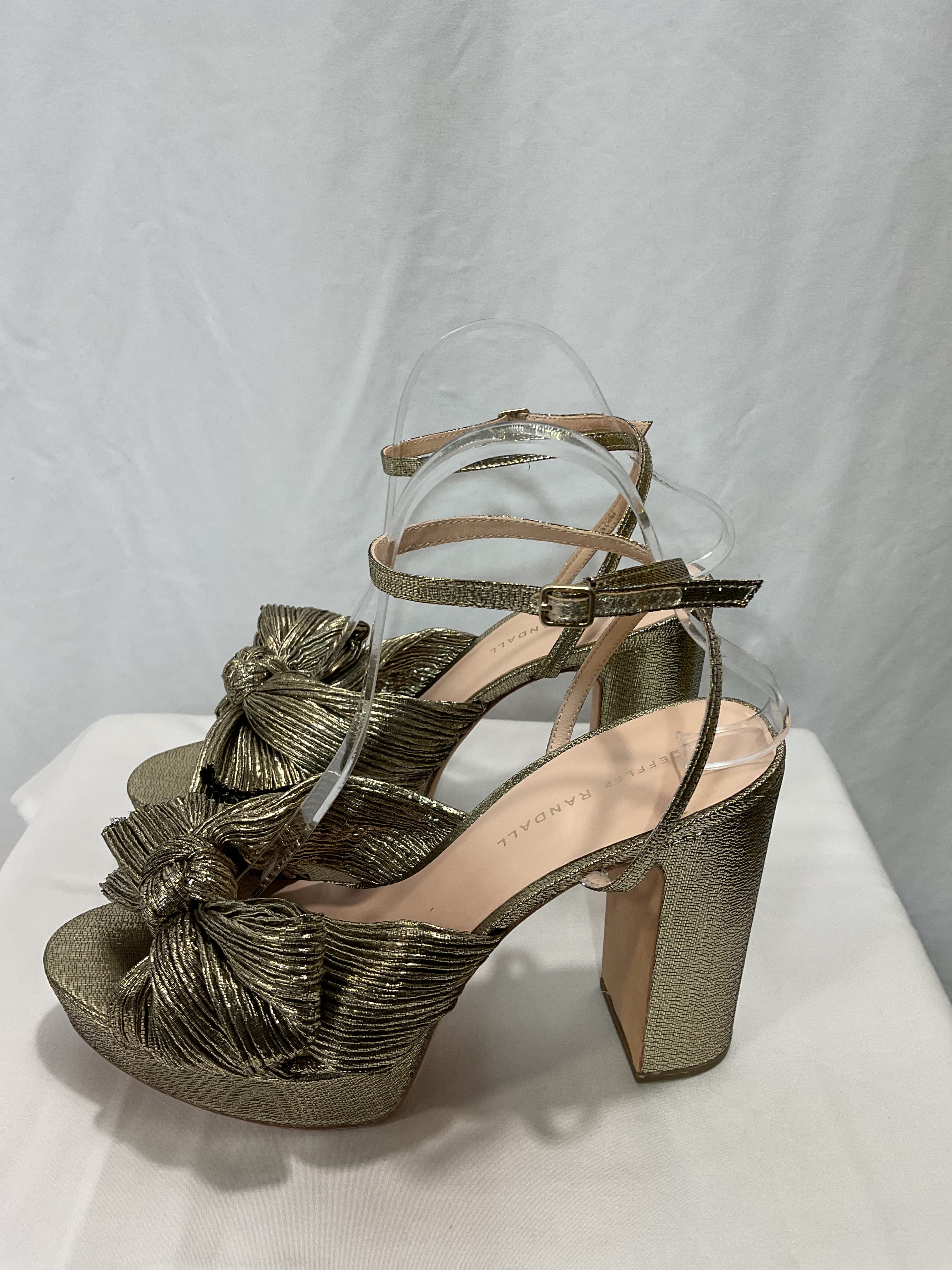 Natalia Pleated Platform Sandals - Image 4