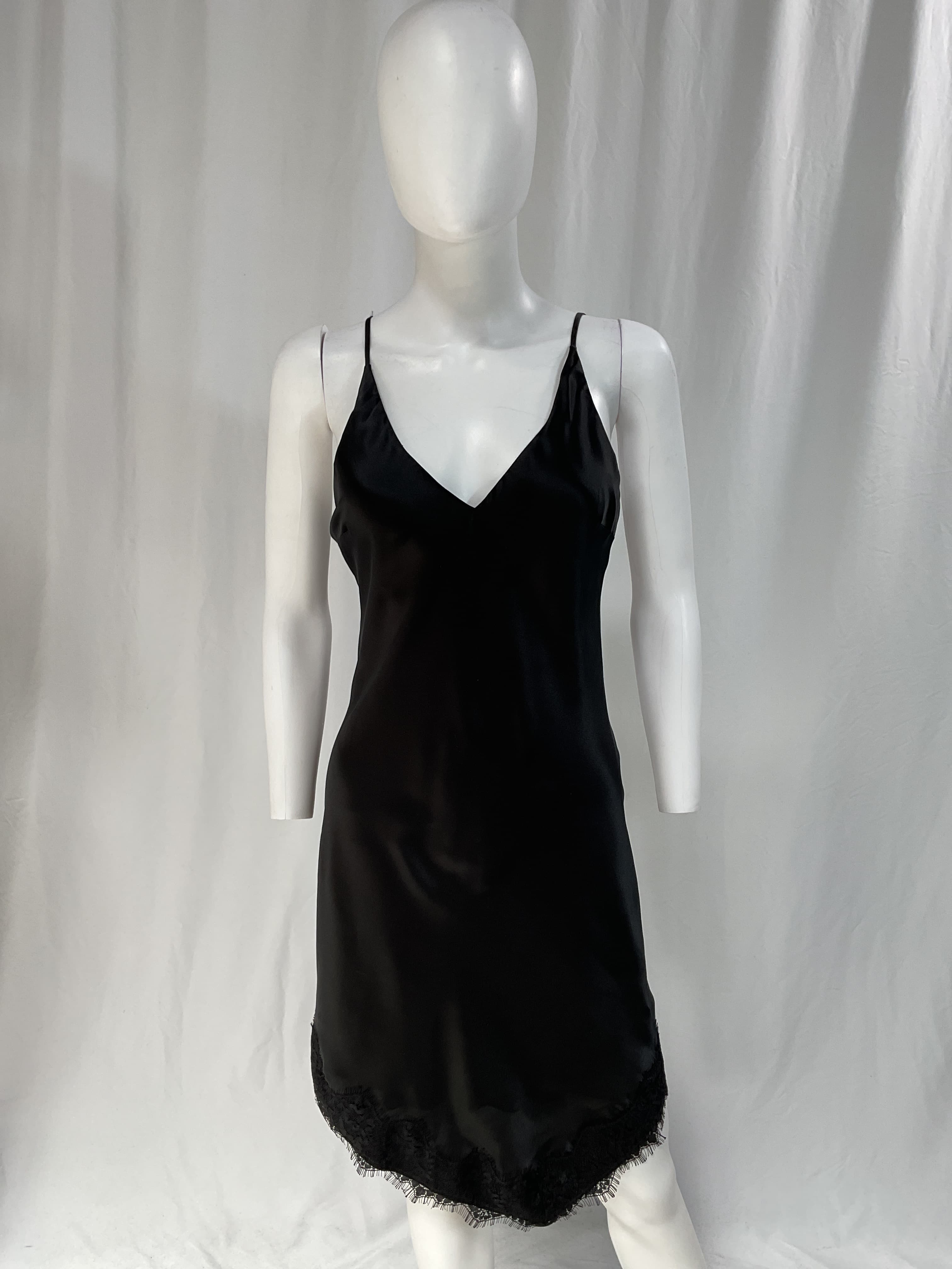 Moana Asymmetrical Silk Mini Dress - Image 4