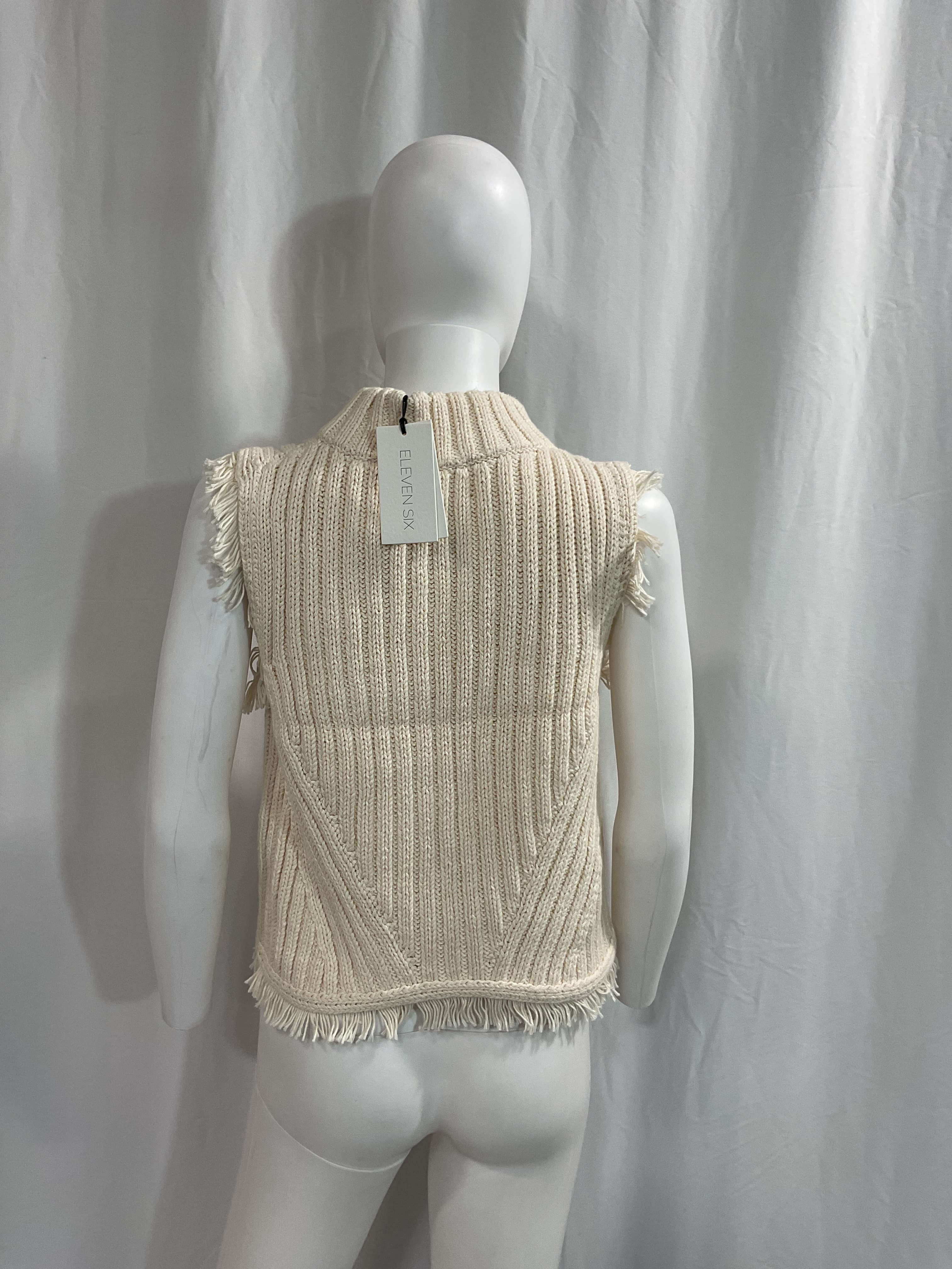 Bria Ribbed Fringe-Trim Tank - Image 2