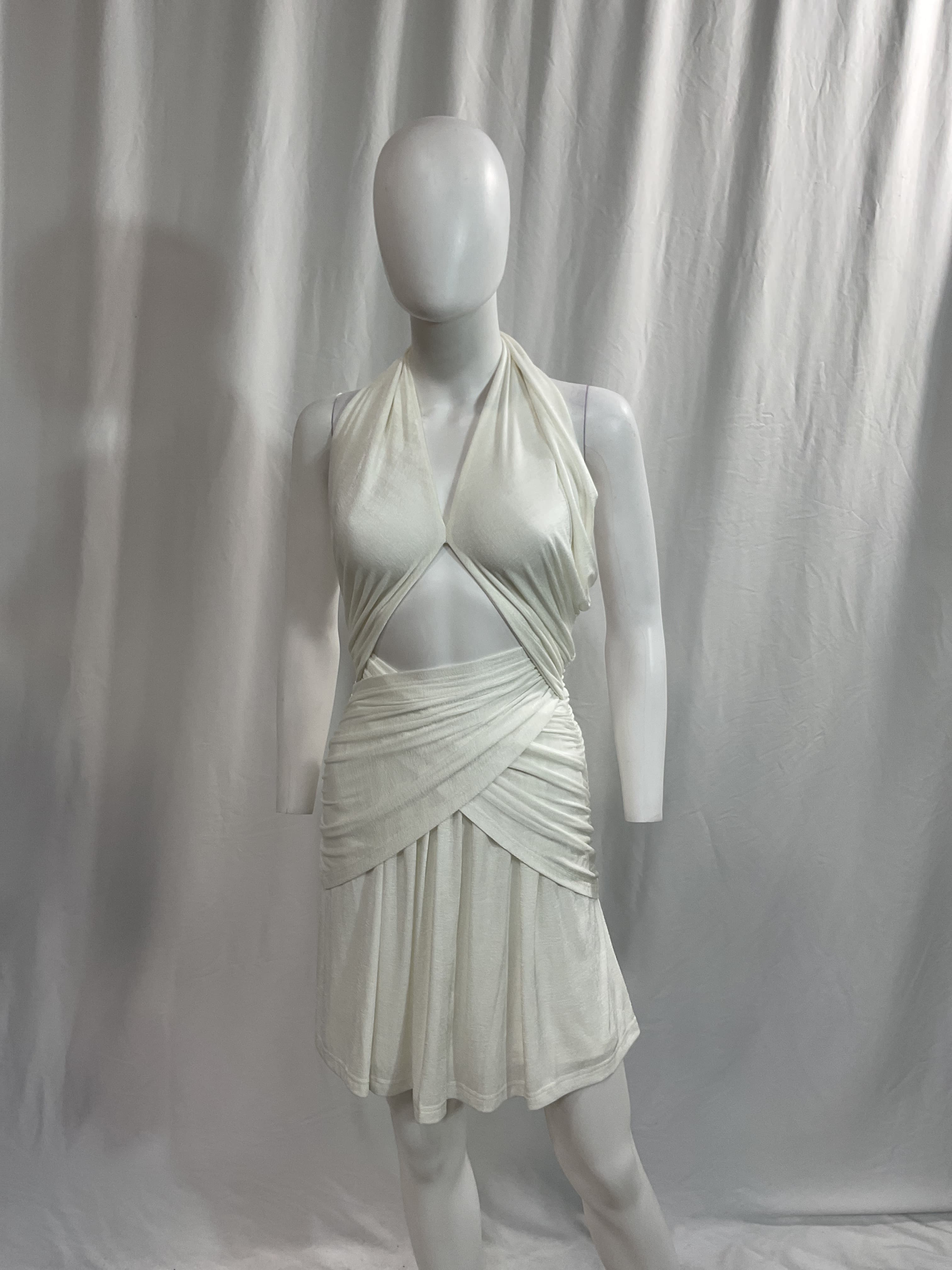 Callie Mini Halter Dress - Image 4