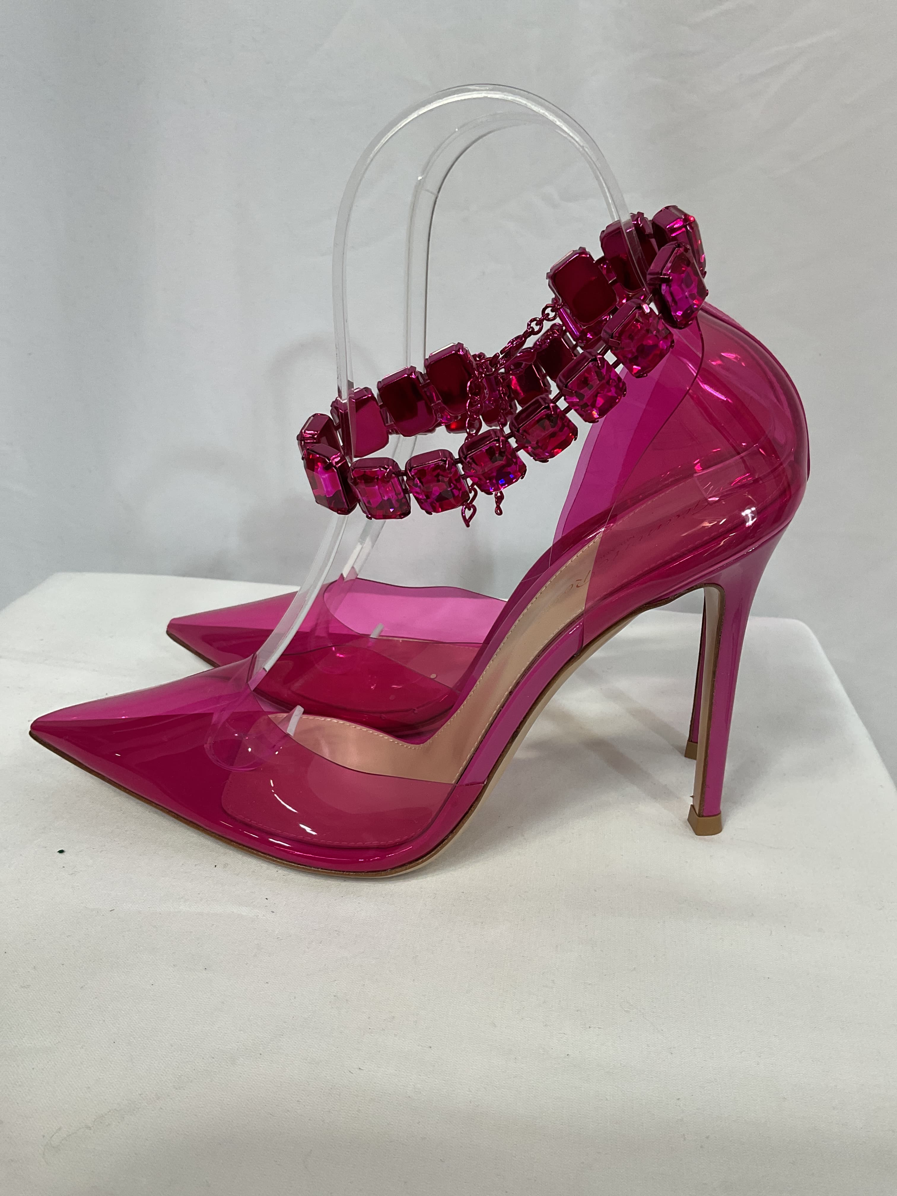 Crystal-Embellished Pvc Pumps - Image 2