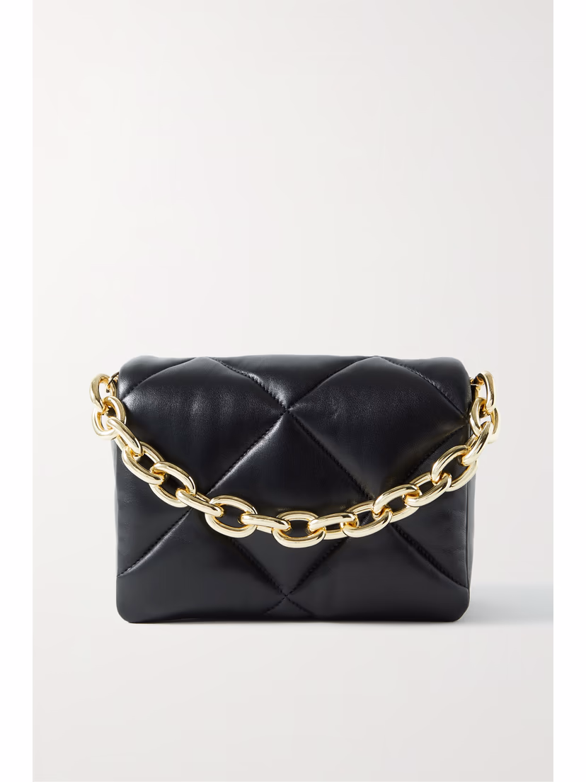 Brynn Quilted Leather Shoulder Bag - Image 1