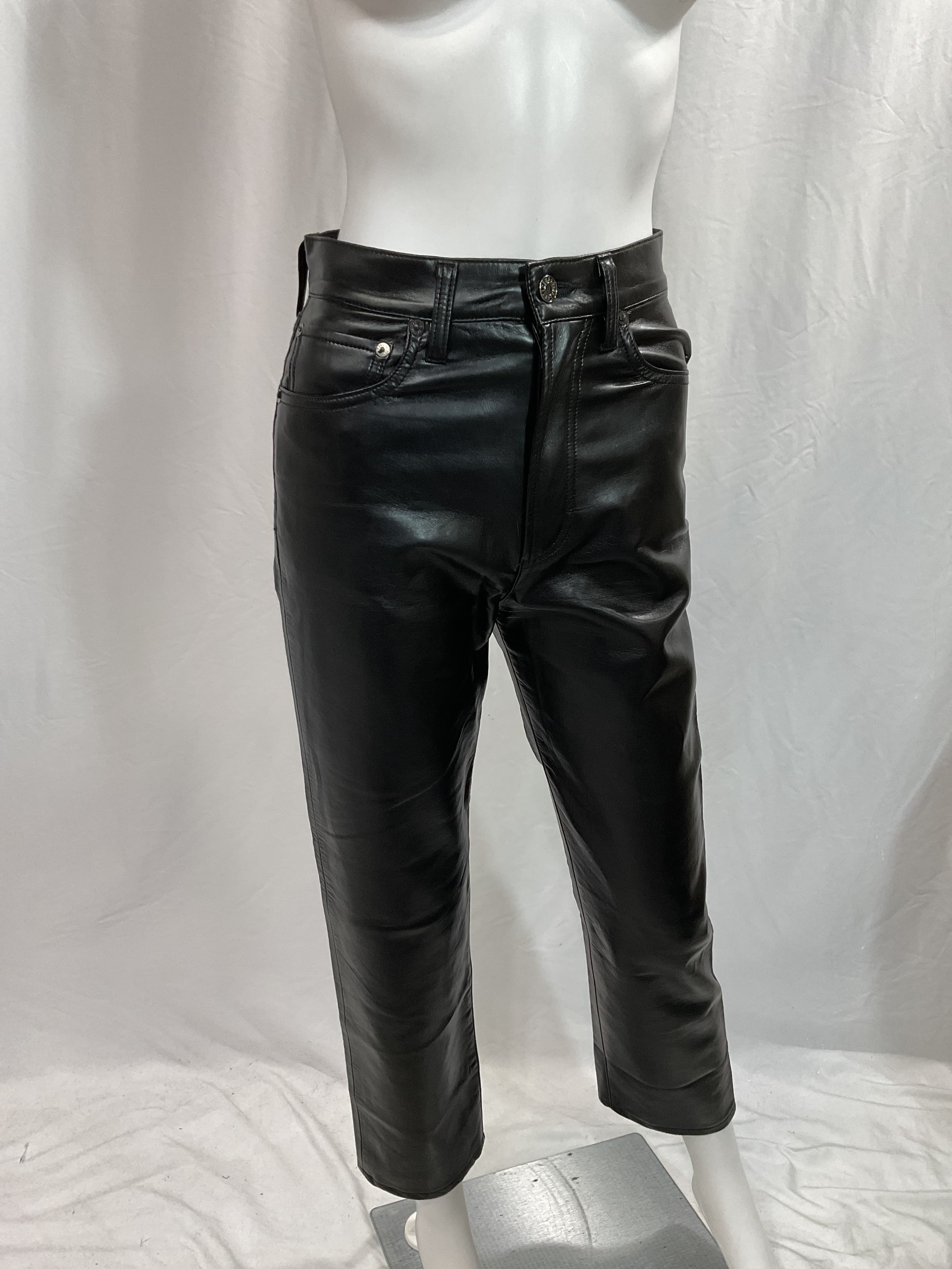 Recycled Leather Fitted 90's In Detox - Image 2