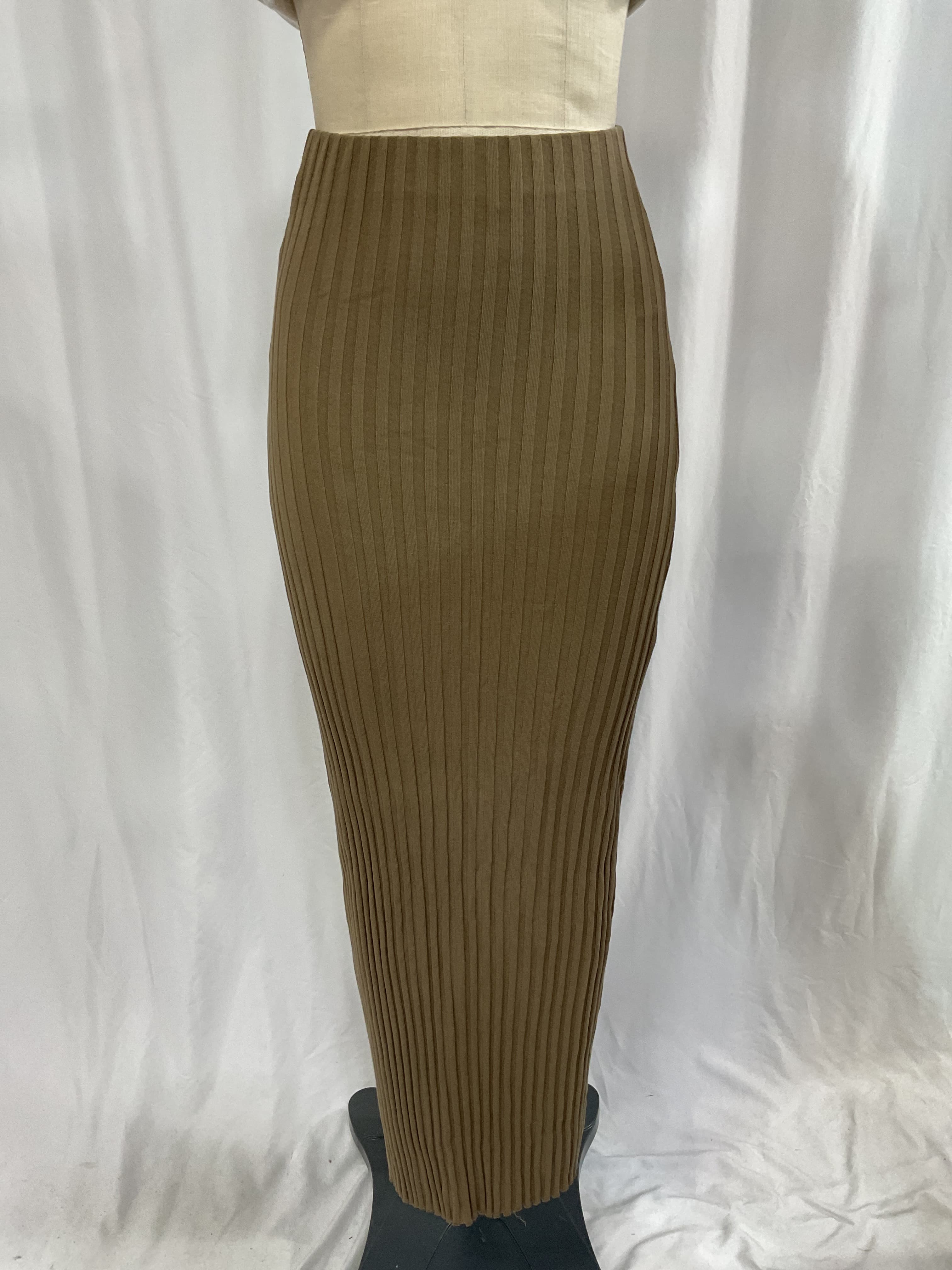 The Capri Maxi Skirt In Dark Chai - Image 2