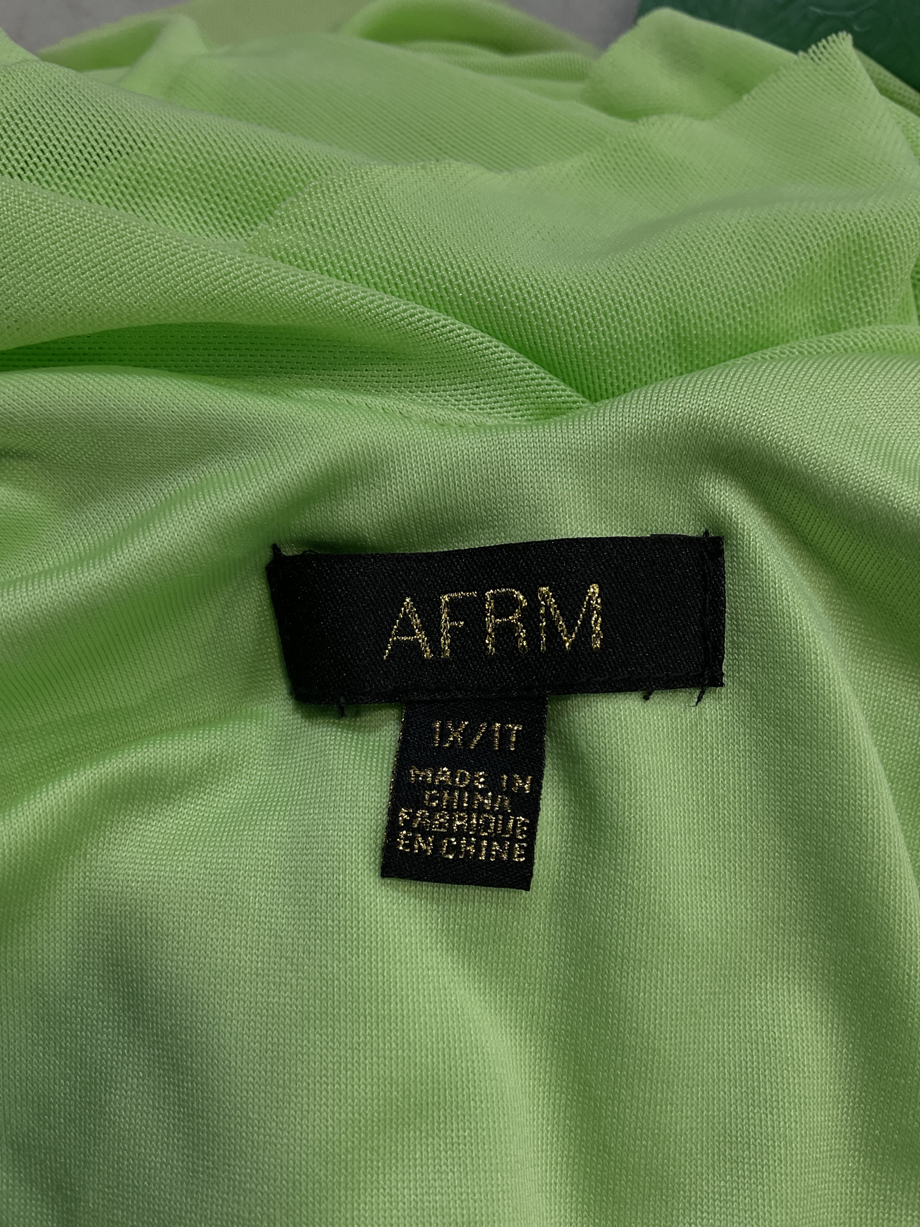 Vienna Dress In Neon Mint - Image 4