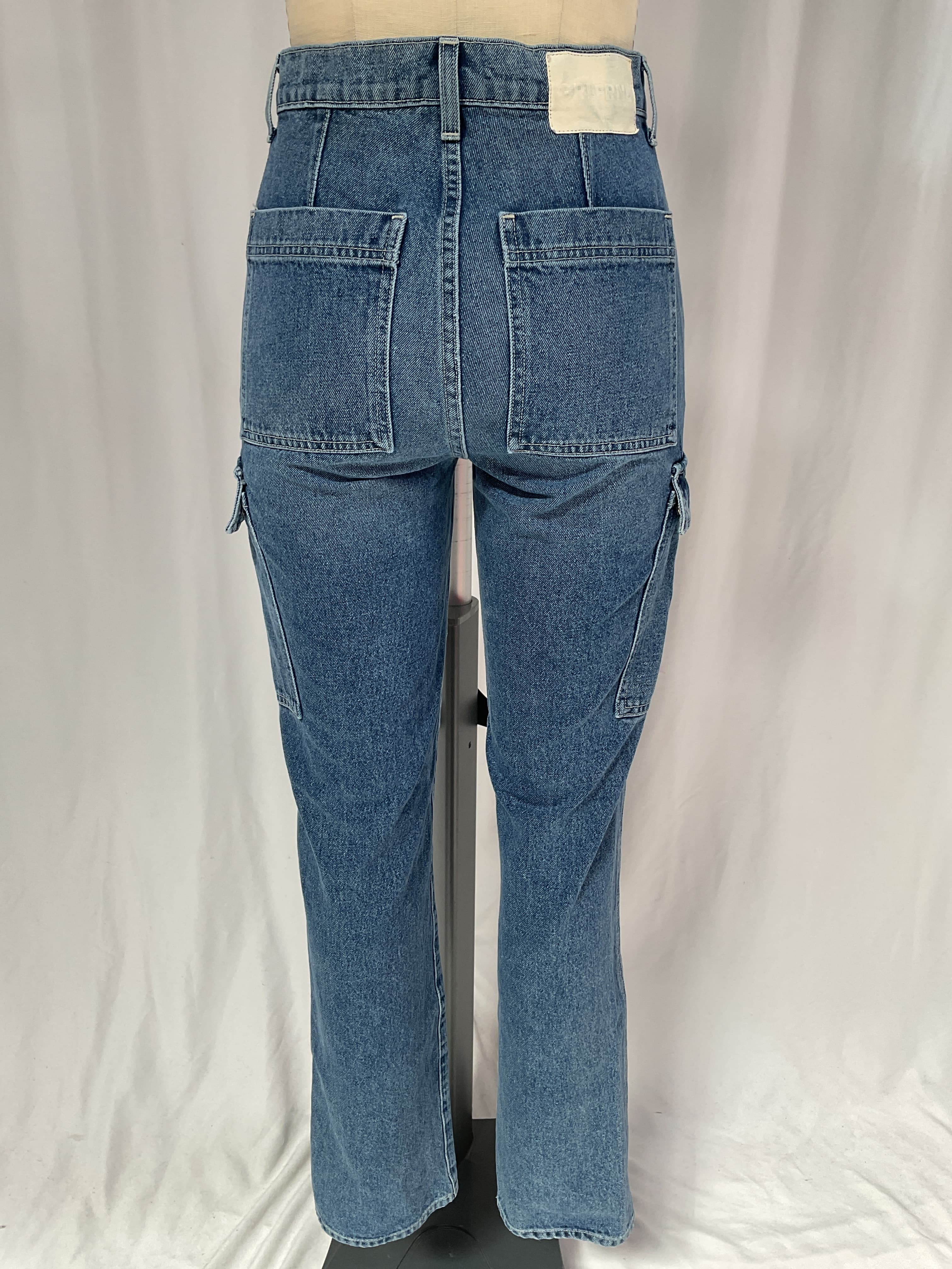 Harper High Rise Slim Cargo In Cameron - Image 4