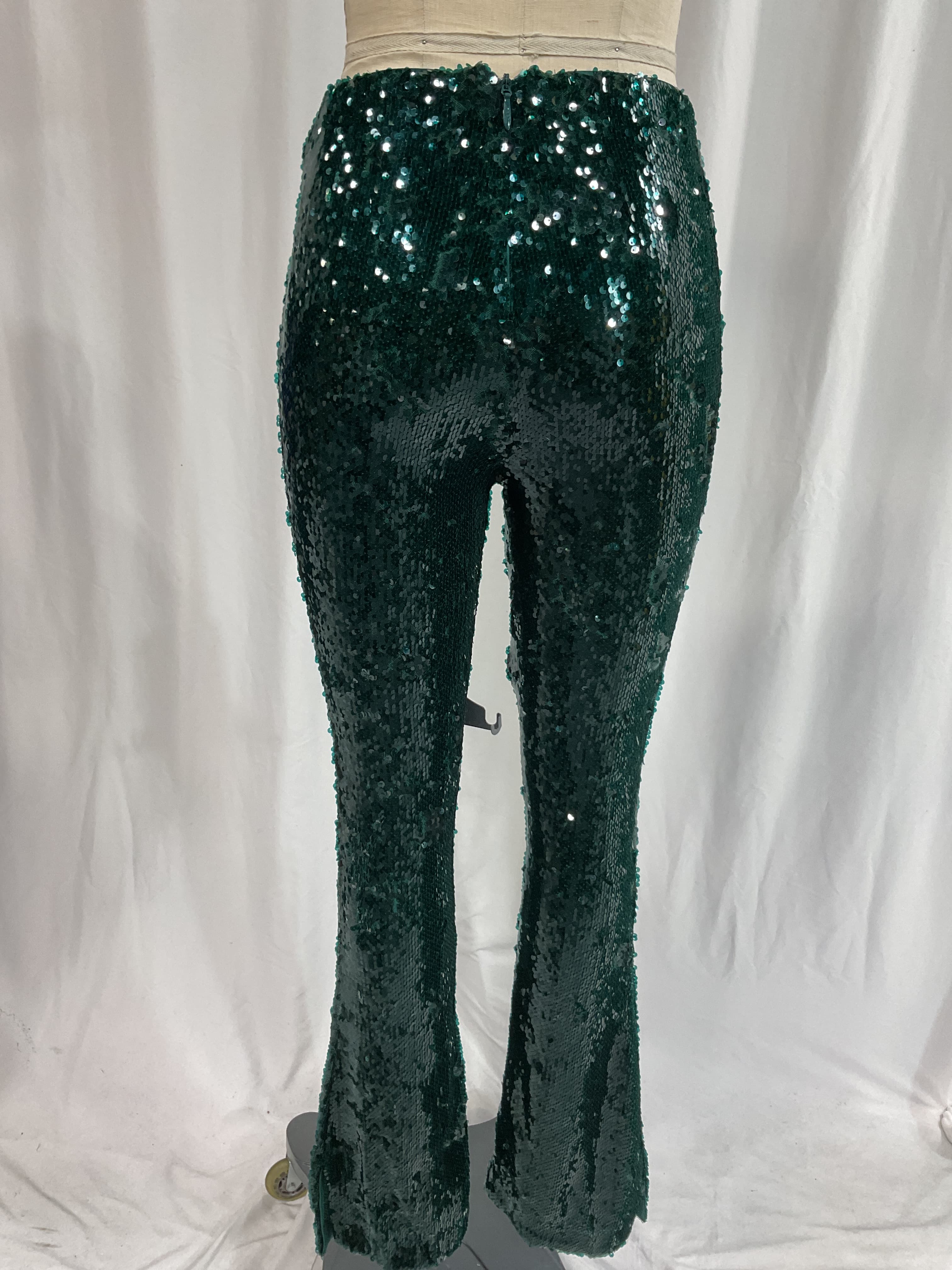 Camryn Pant In Teal Green - Image 2