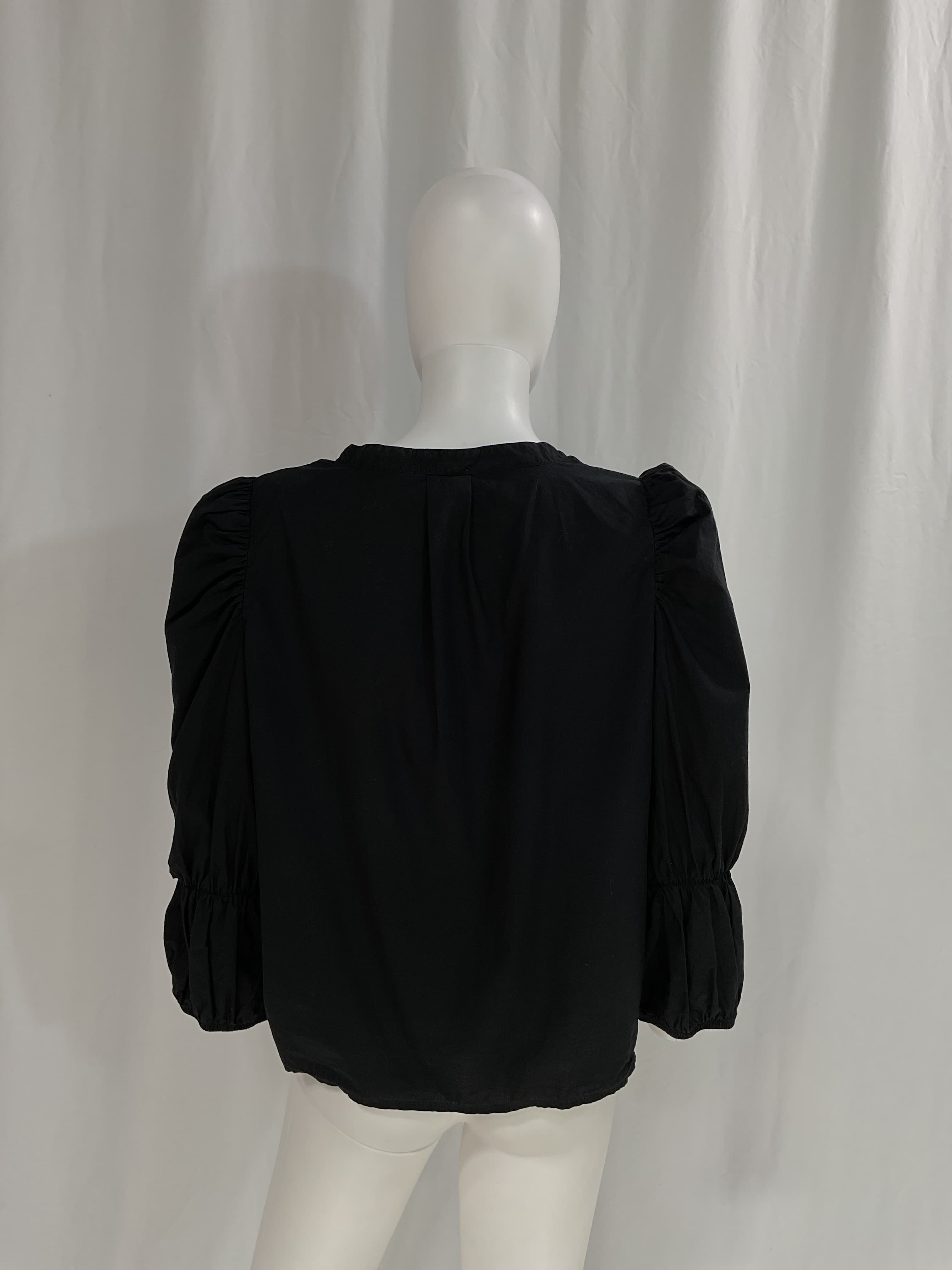 Geneva Romantic Crop Top In Jet Black - Image 2