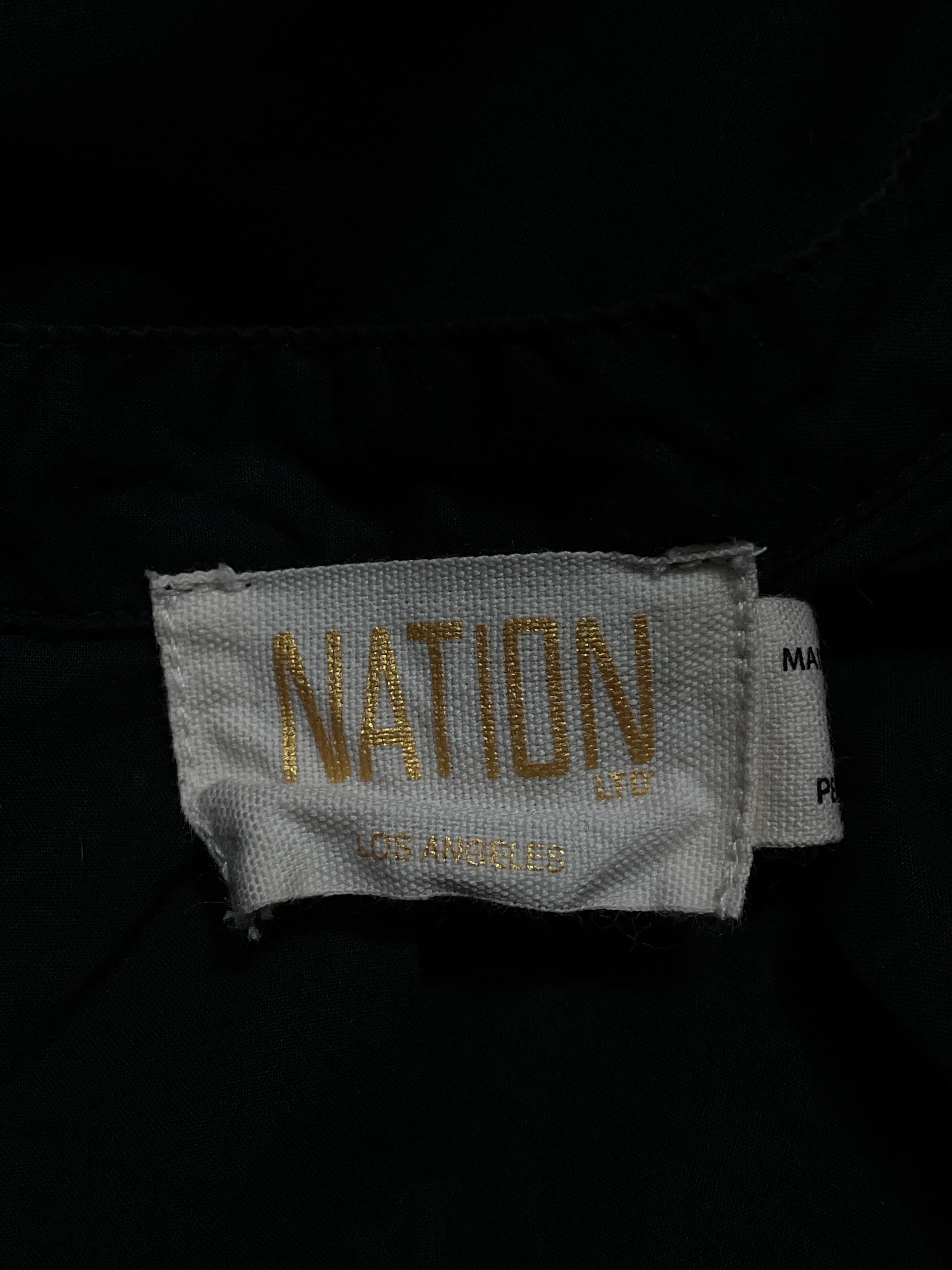 Geneva Romantic Crop Top In Jet Black - Image 3