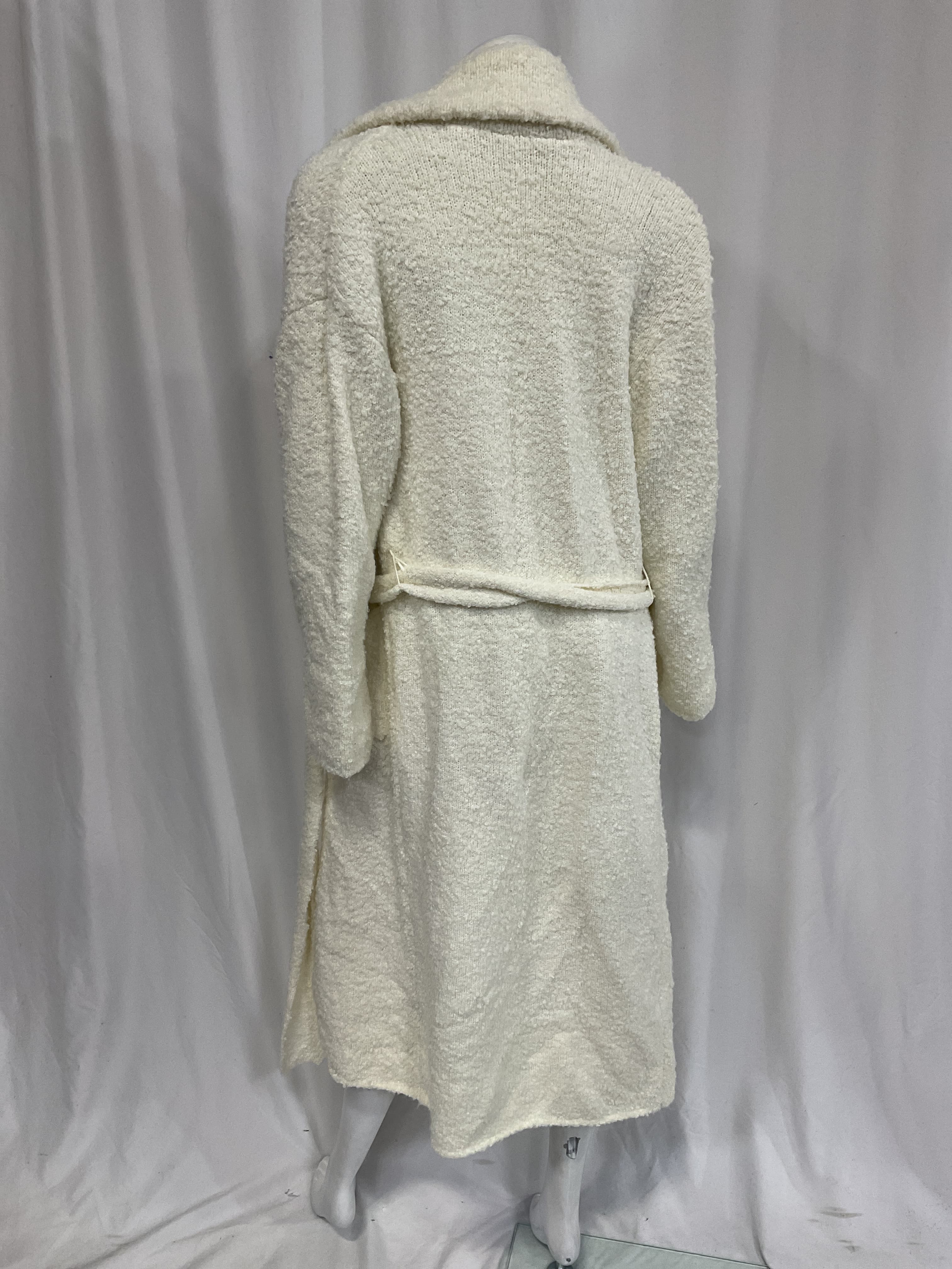 Athena Robe In Winter White - Image 4