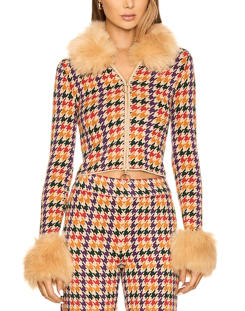 Zermatt Faux Fur Zip Up - Image 1