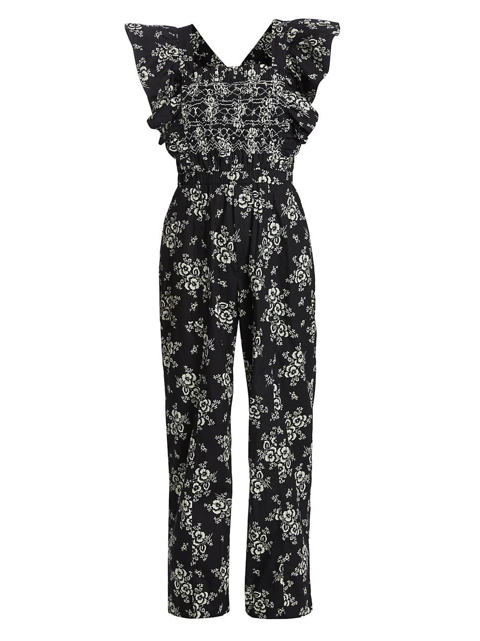 Alessia Smocked Jumpsuit - Image 1