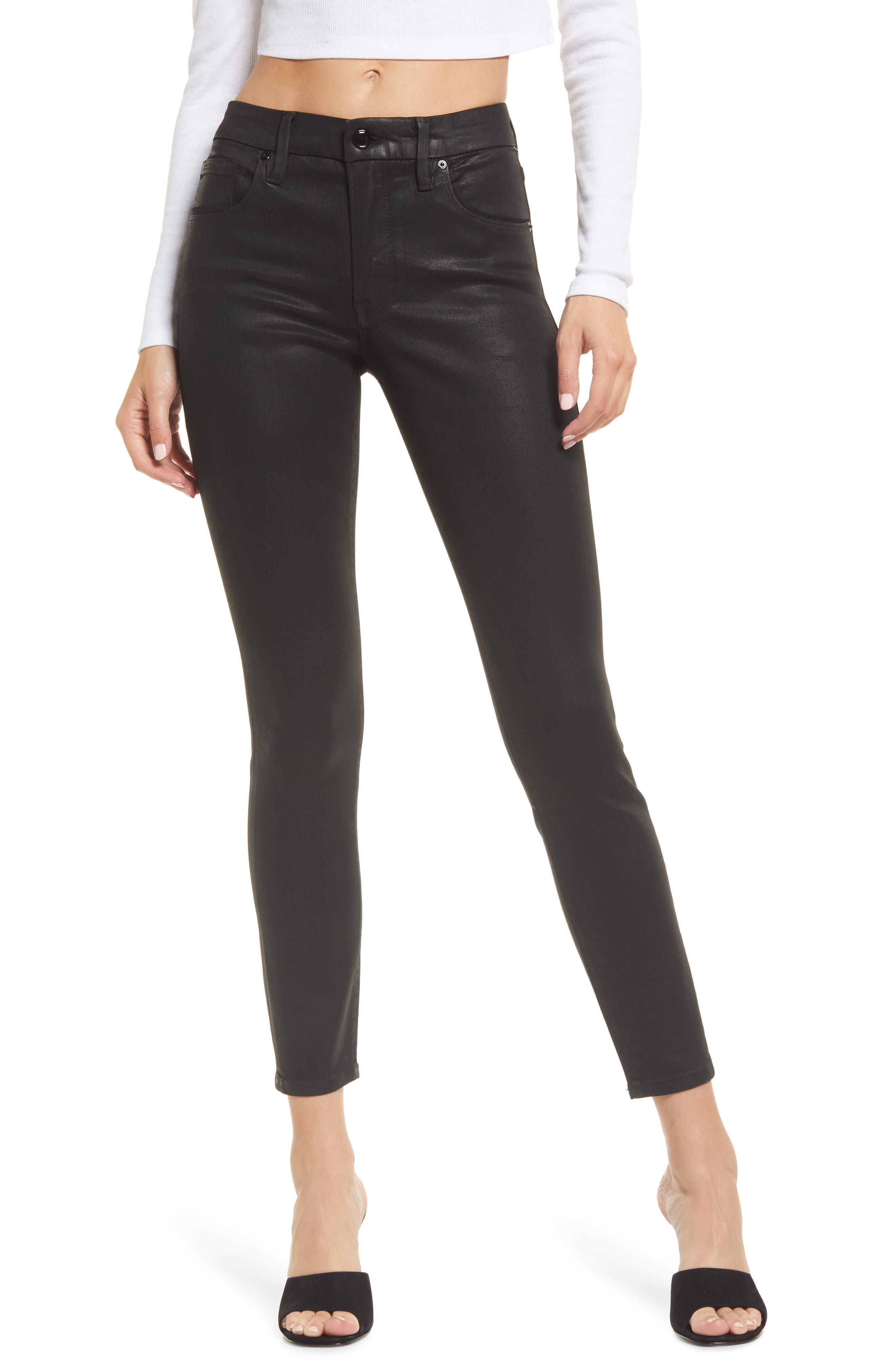 Good Classic Coated Ankle Straight Leg Jeans - Image 1