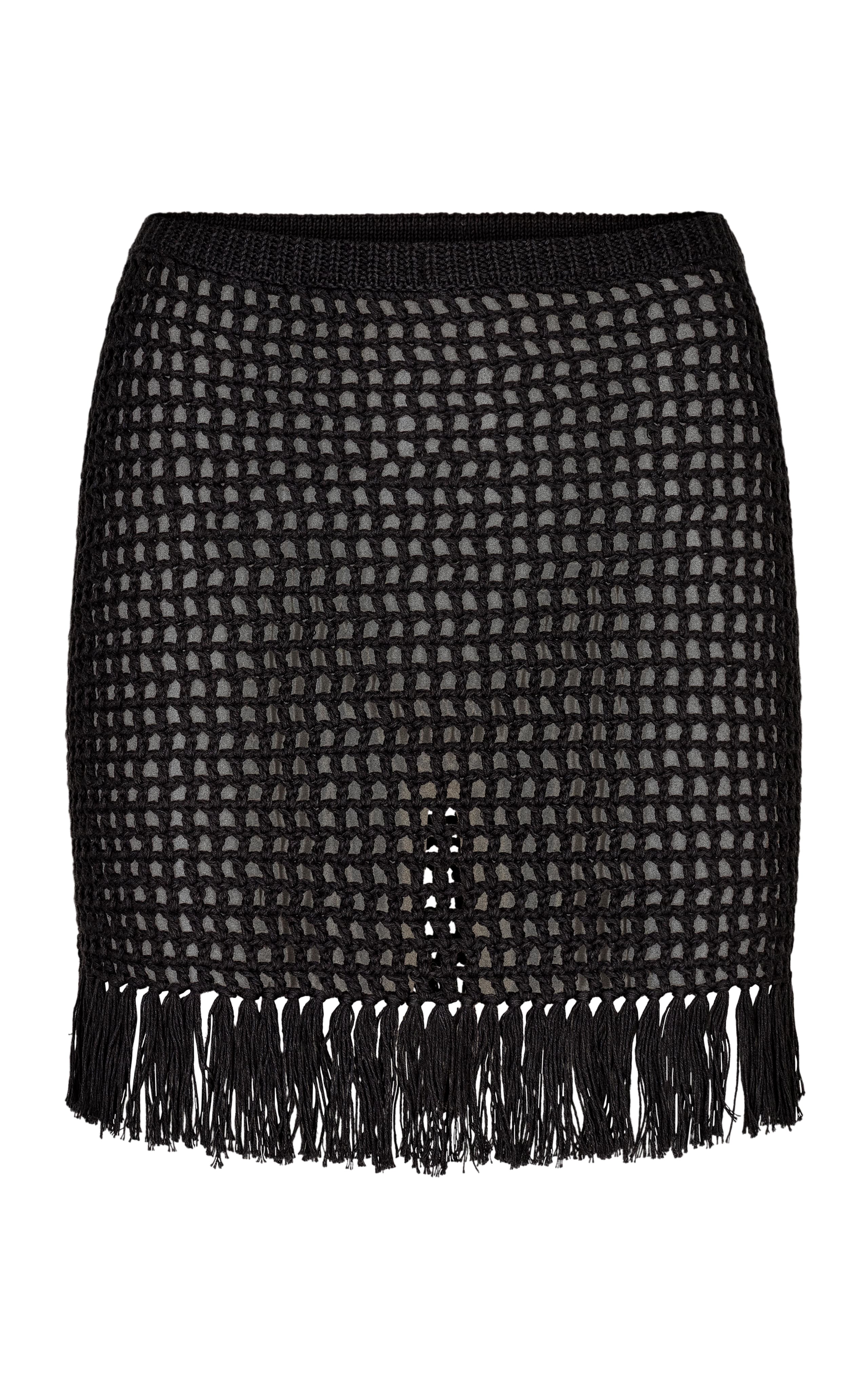 Egypt Cotton-Linen Mini Skirt - Image 1